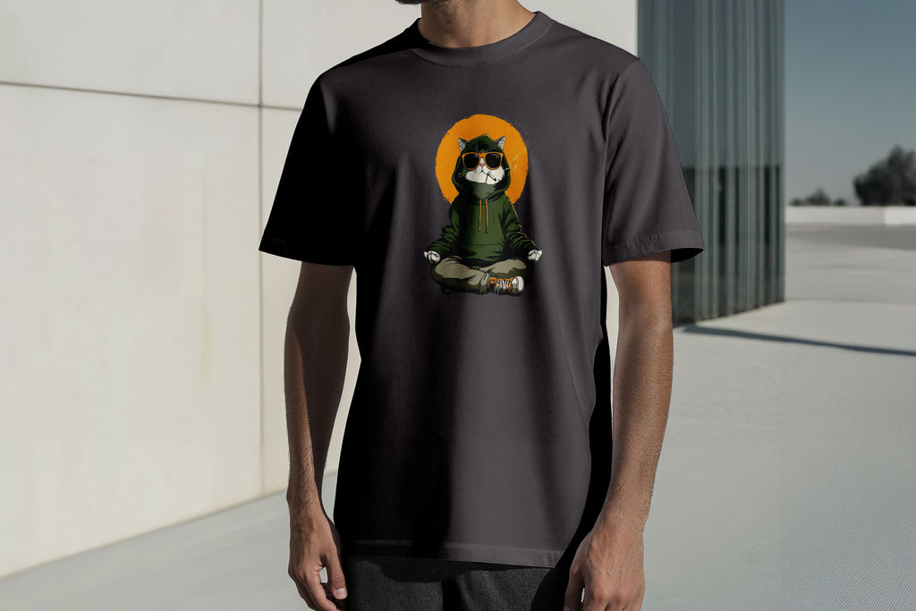 Regular Kısa Kollu Tişört - Yoga