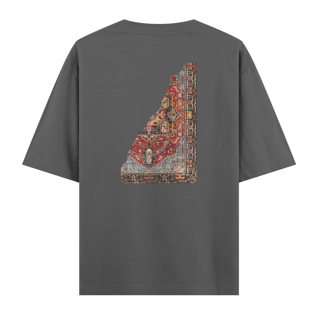 Oversize Kısa Kollu Tişört - Less