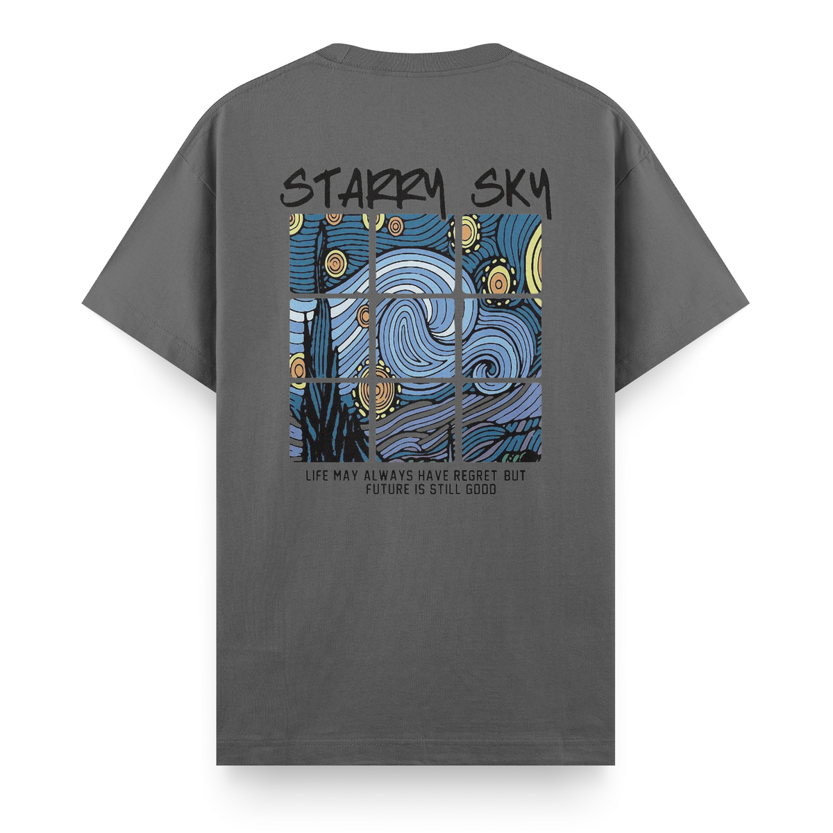 Regular Kısa Kollu Tişört - Starry Sky