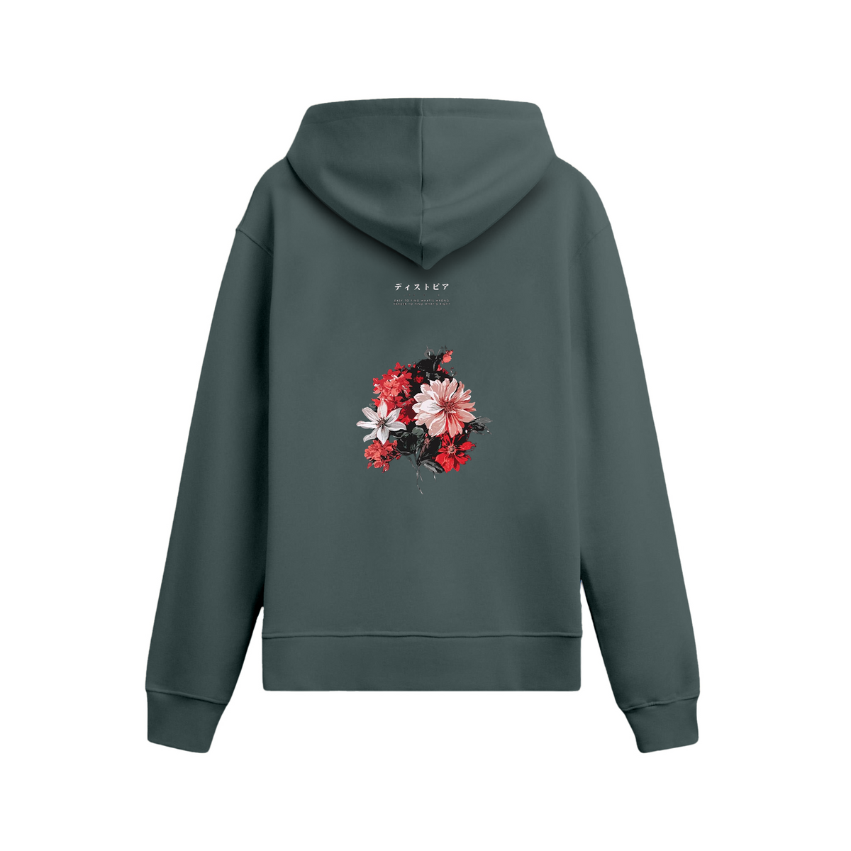 Oversize Hoodie - Flowers