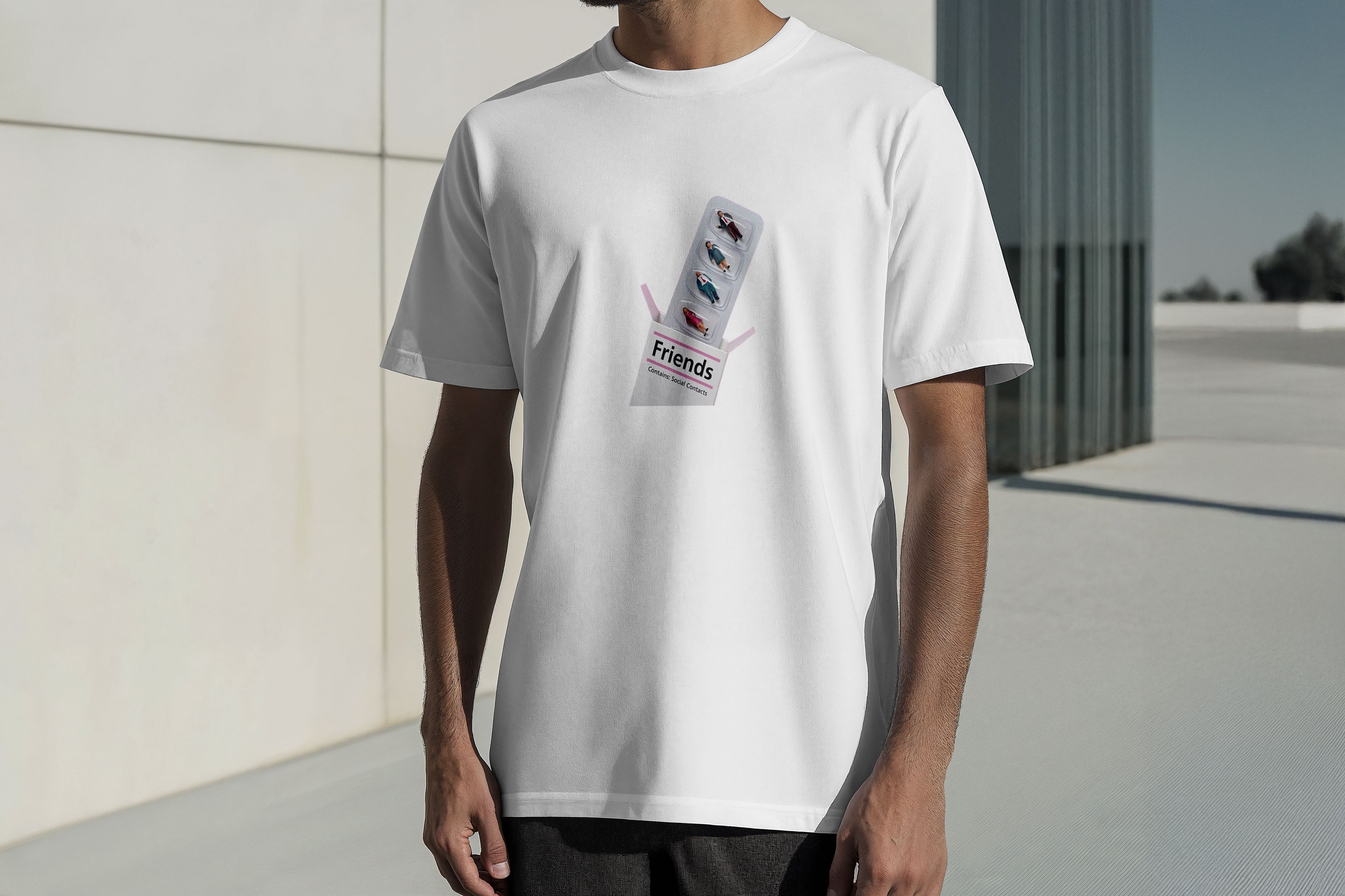 Regular Kısa Kollu Tişört - Friends