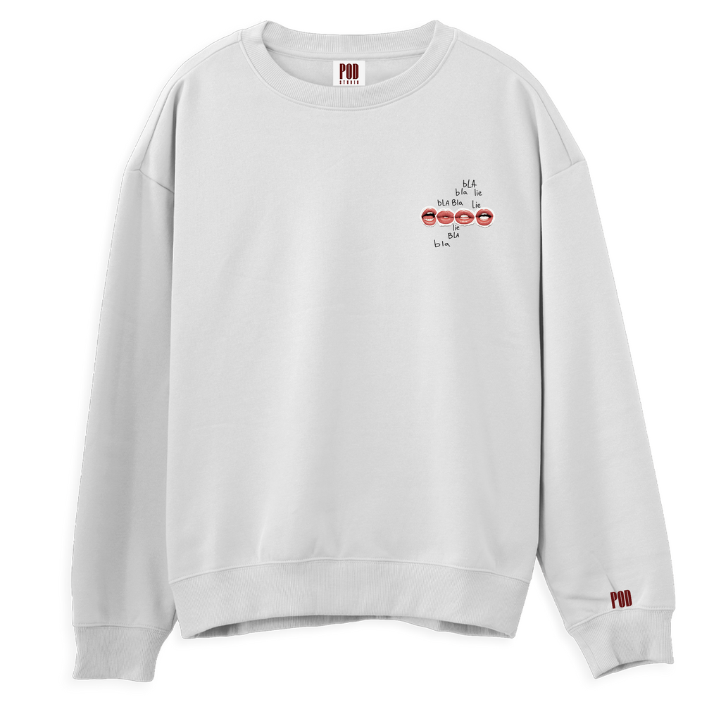 Regular Sweatshirt - Bla Bla Bla Bla