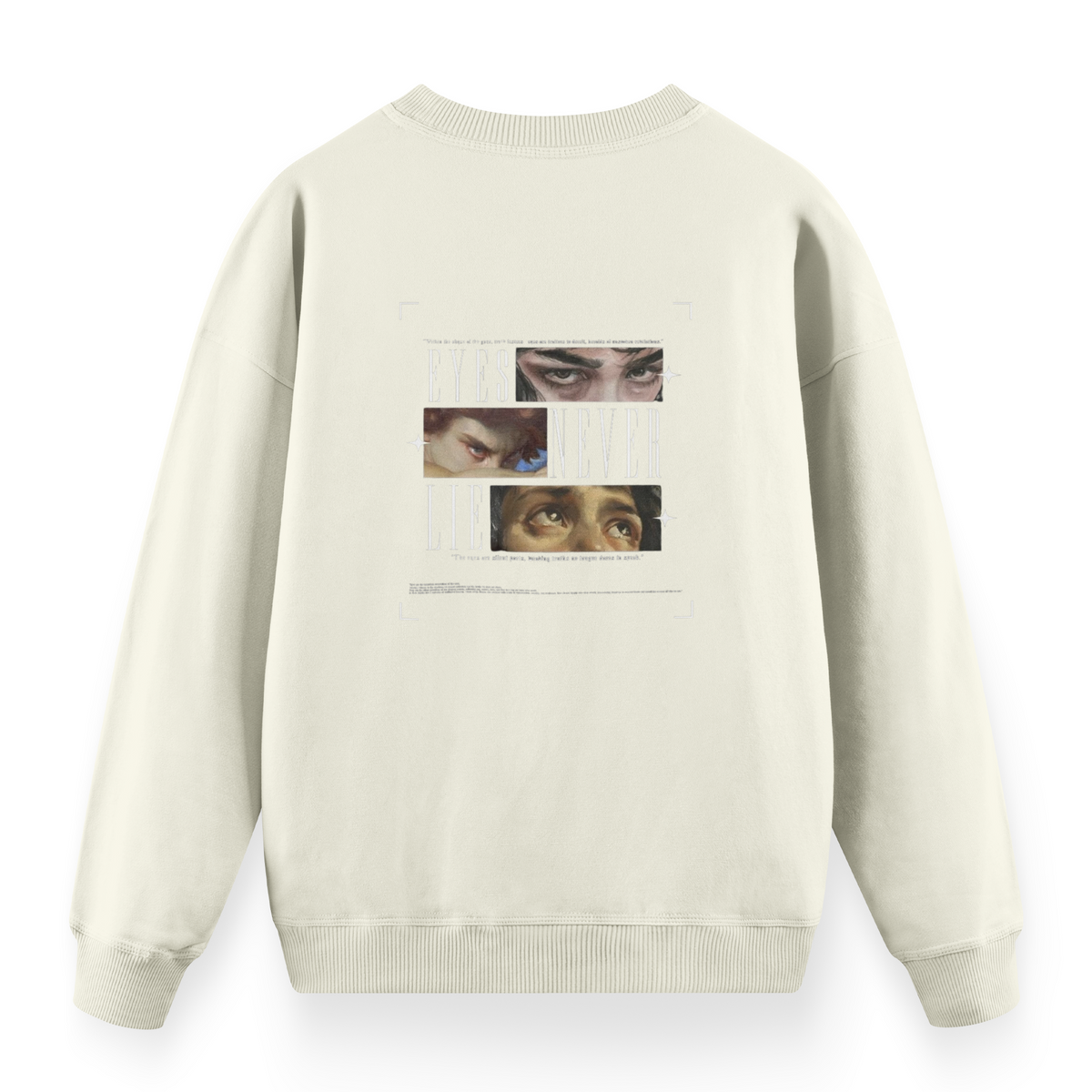 Oversize Sweat - Eyes