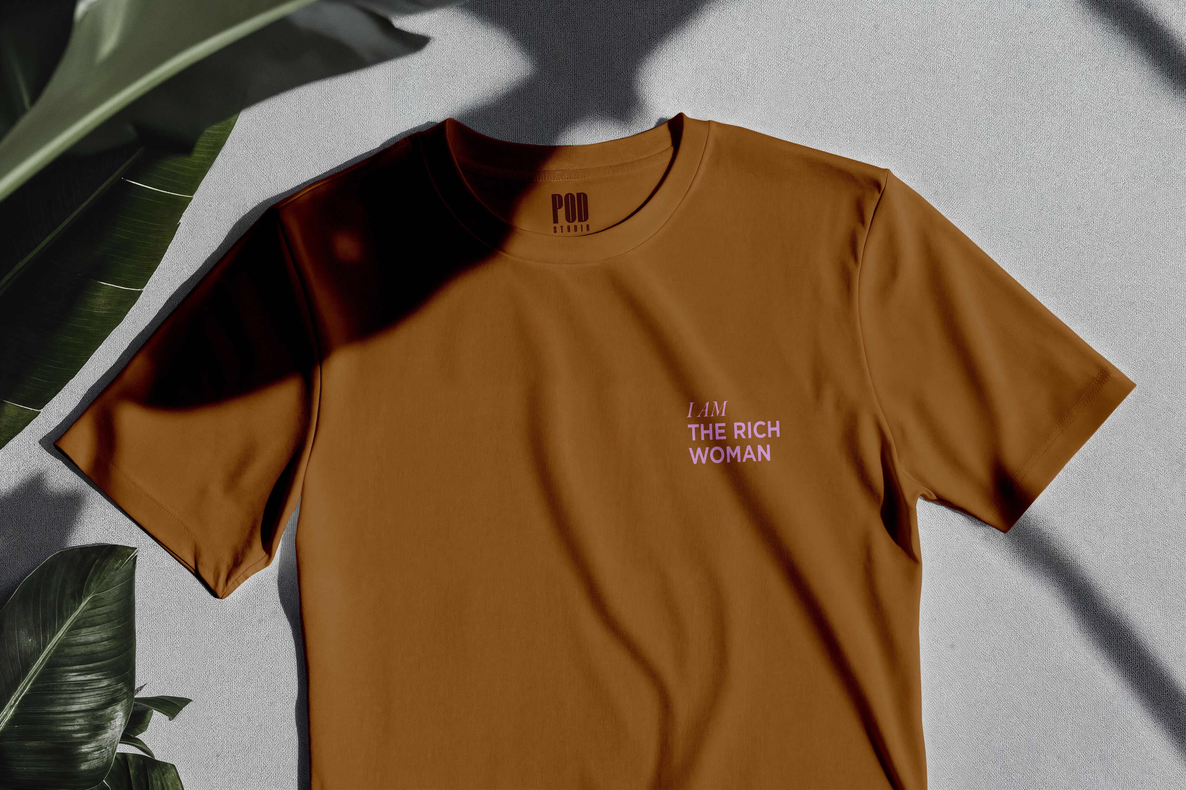 Oversize Kısa Kollu Tişört - Woman