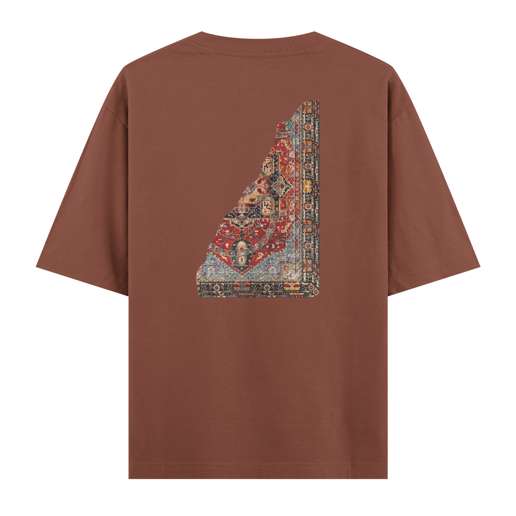 Oversize Kısa Kollu Tişört - Less
