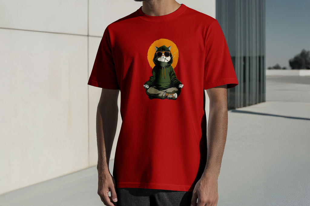 Regular Kısa Kollu Tişört - Yoga