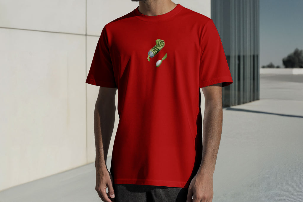Regular Kısa Kollu Tişört - Money
