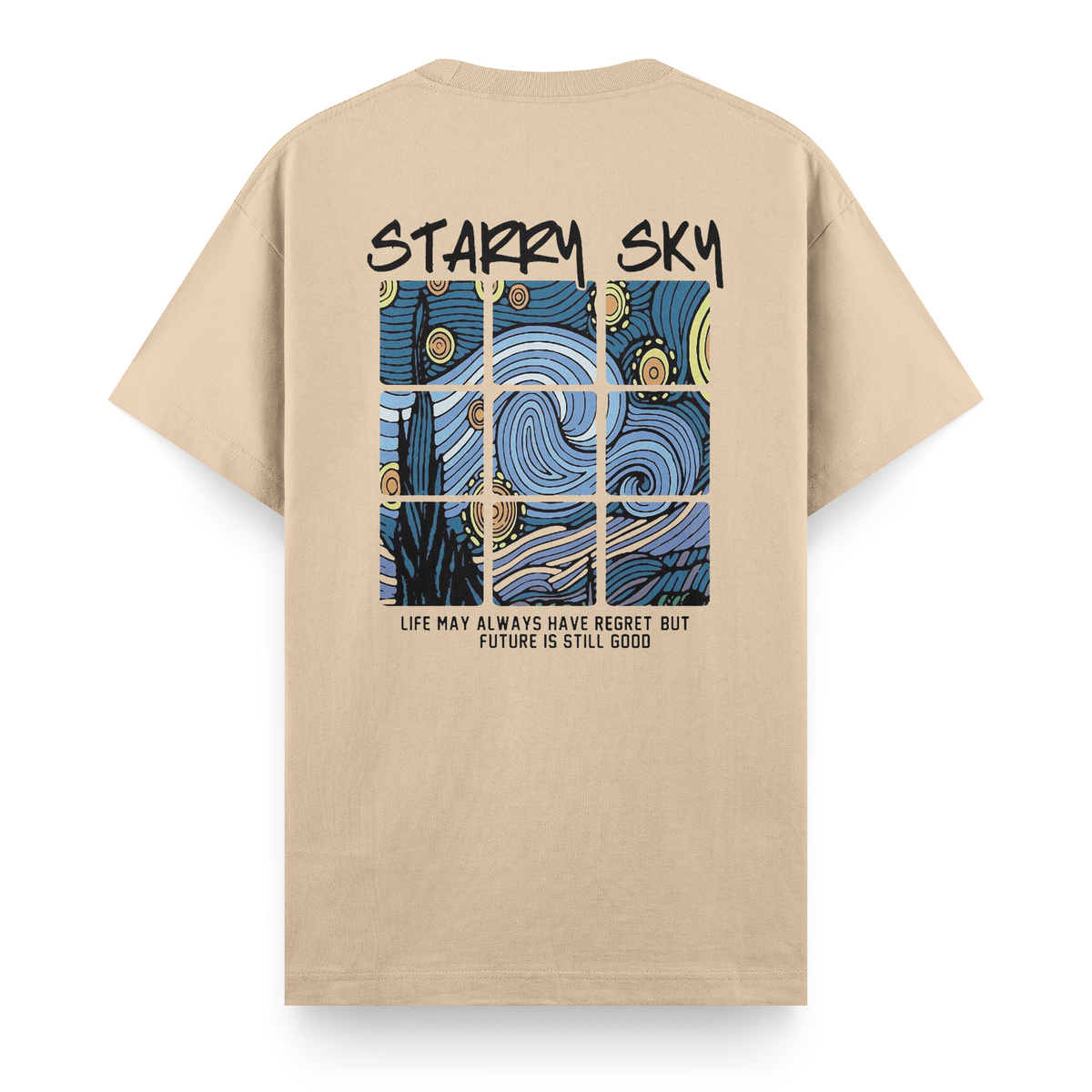 Regular Kısa Kollu Tişört - Starry Sky
