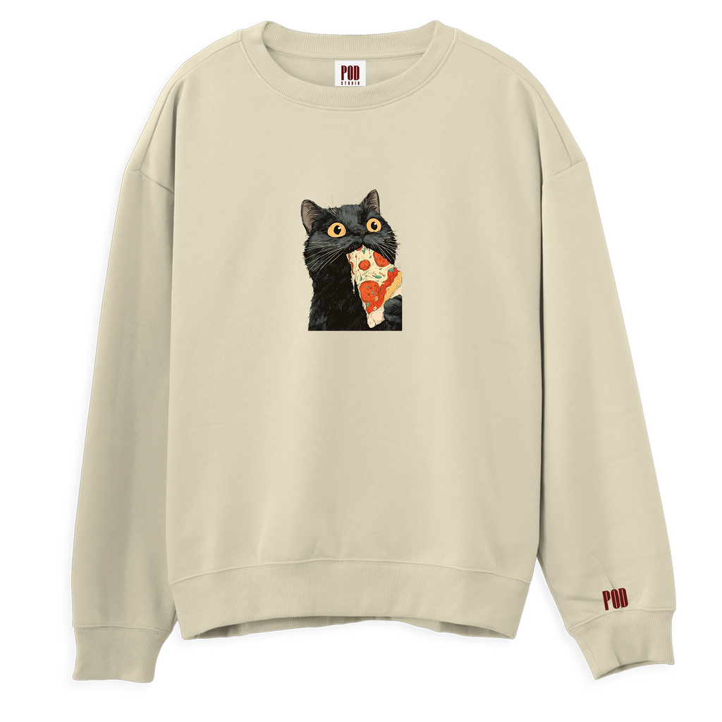 Regular Sweatshirt - Pizza