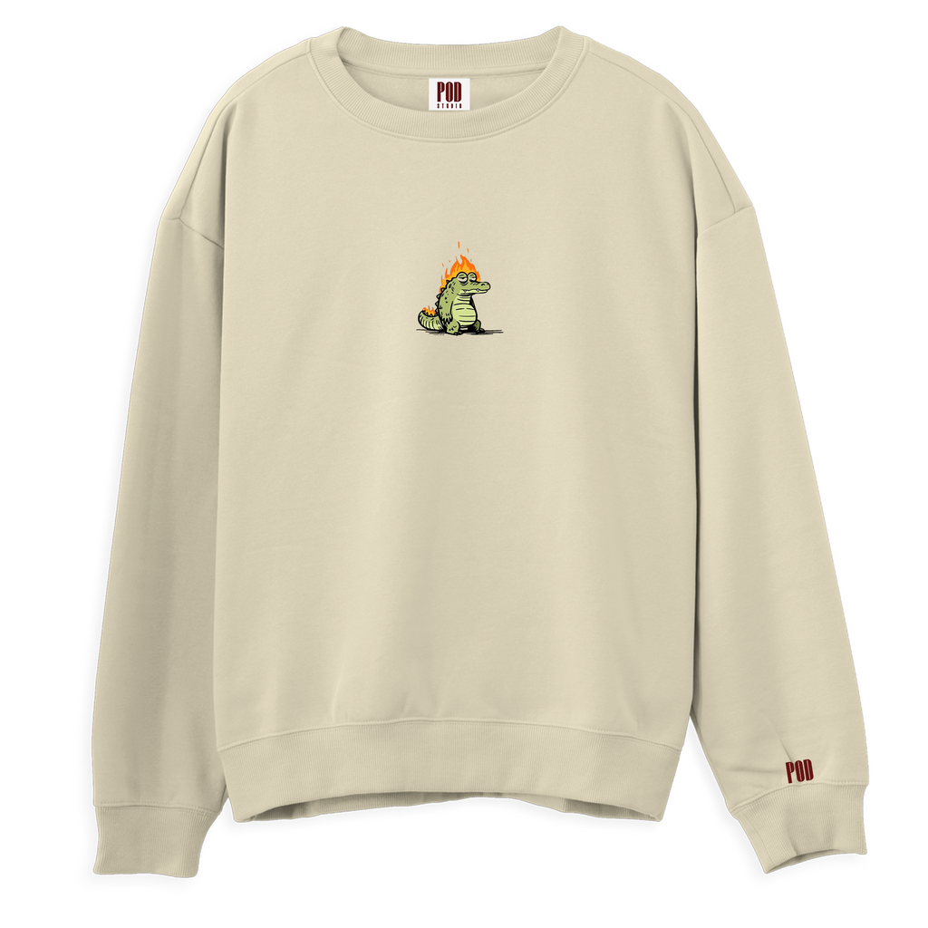 Regular Sweatshirt - Fire