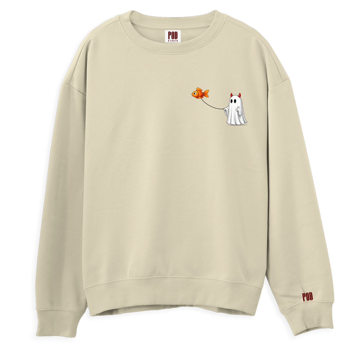 Regular Sweatshirt - Ghost