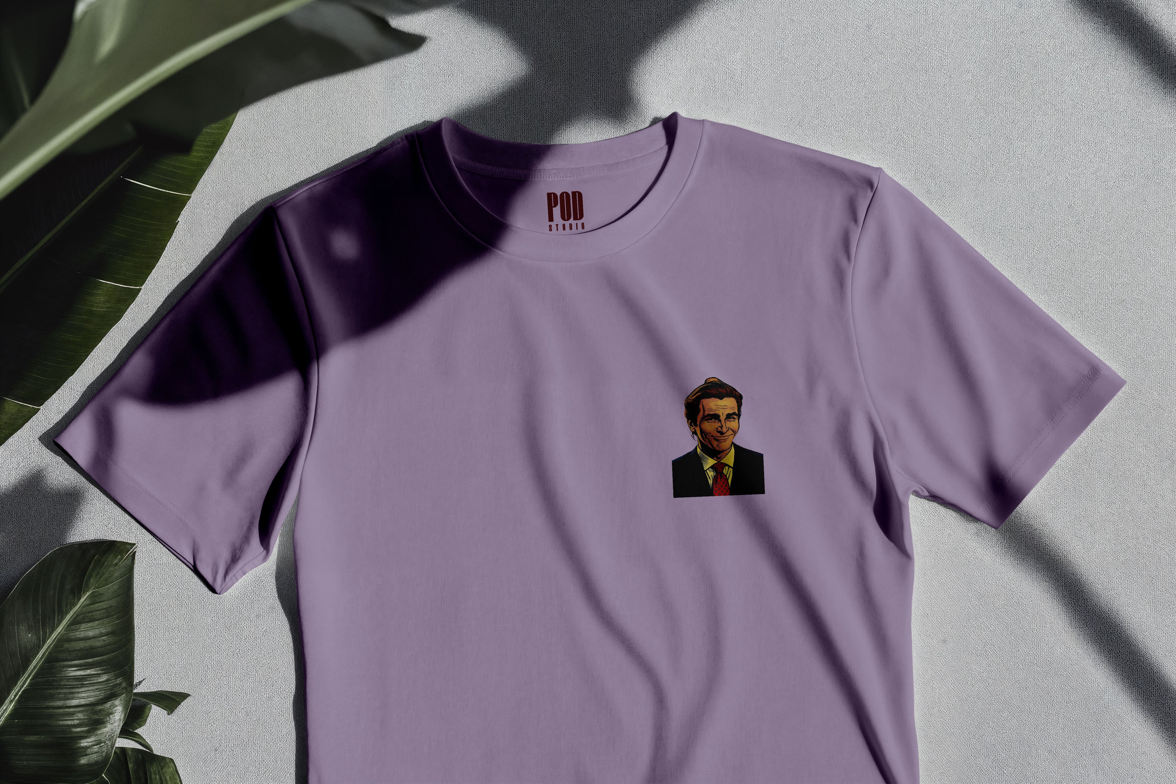 Oversize Kısa Kollu Tişört - Bateman