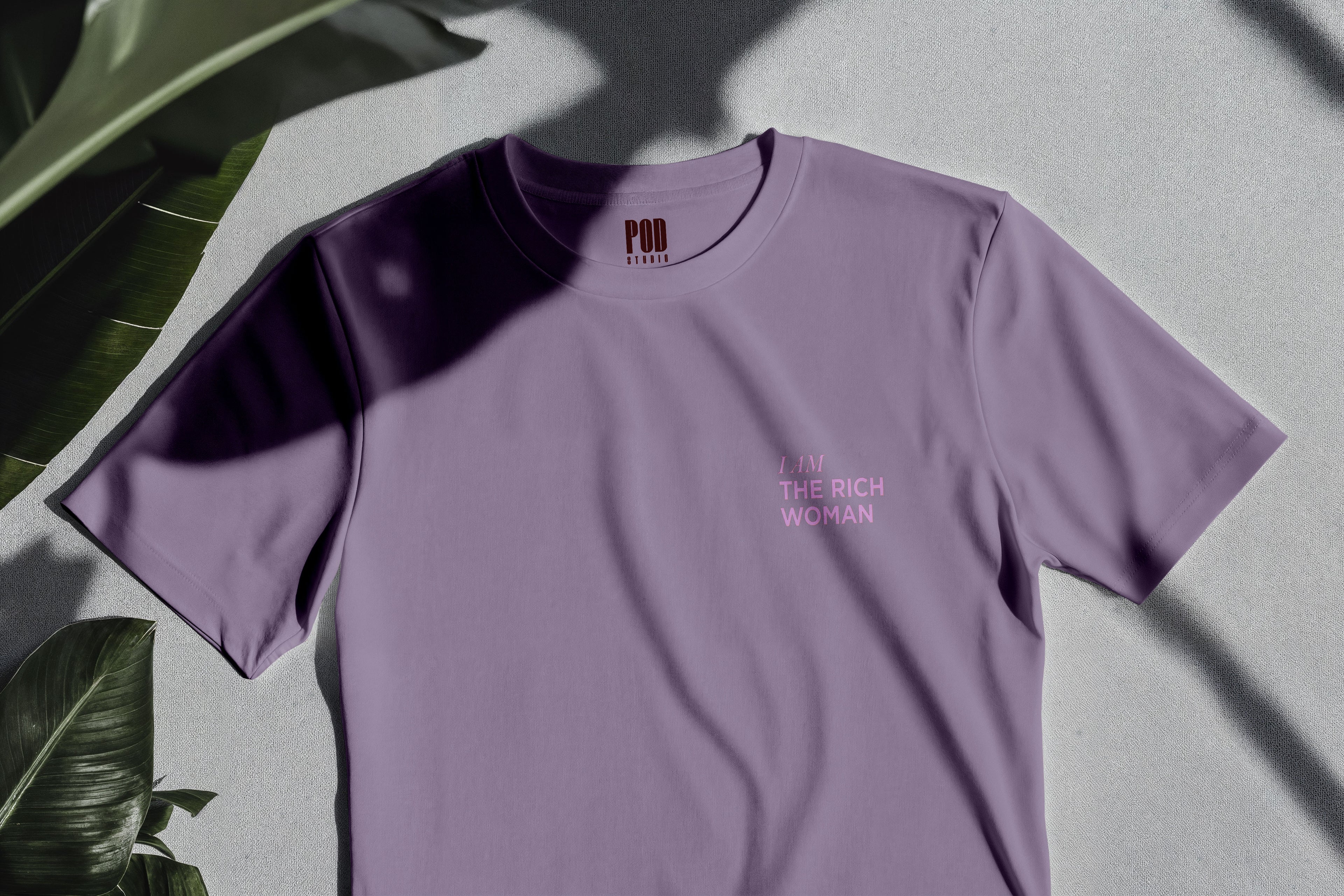 Oversize Kısa Kollu Tişört - Woman