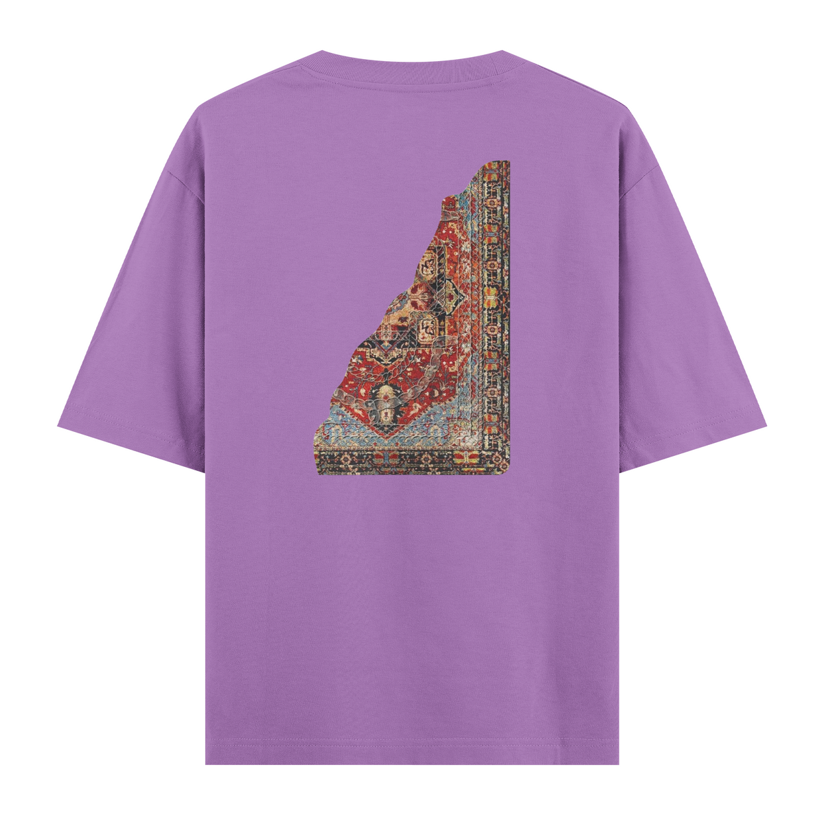 Oversize Kısa Kollu Tişört - Less
