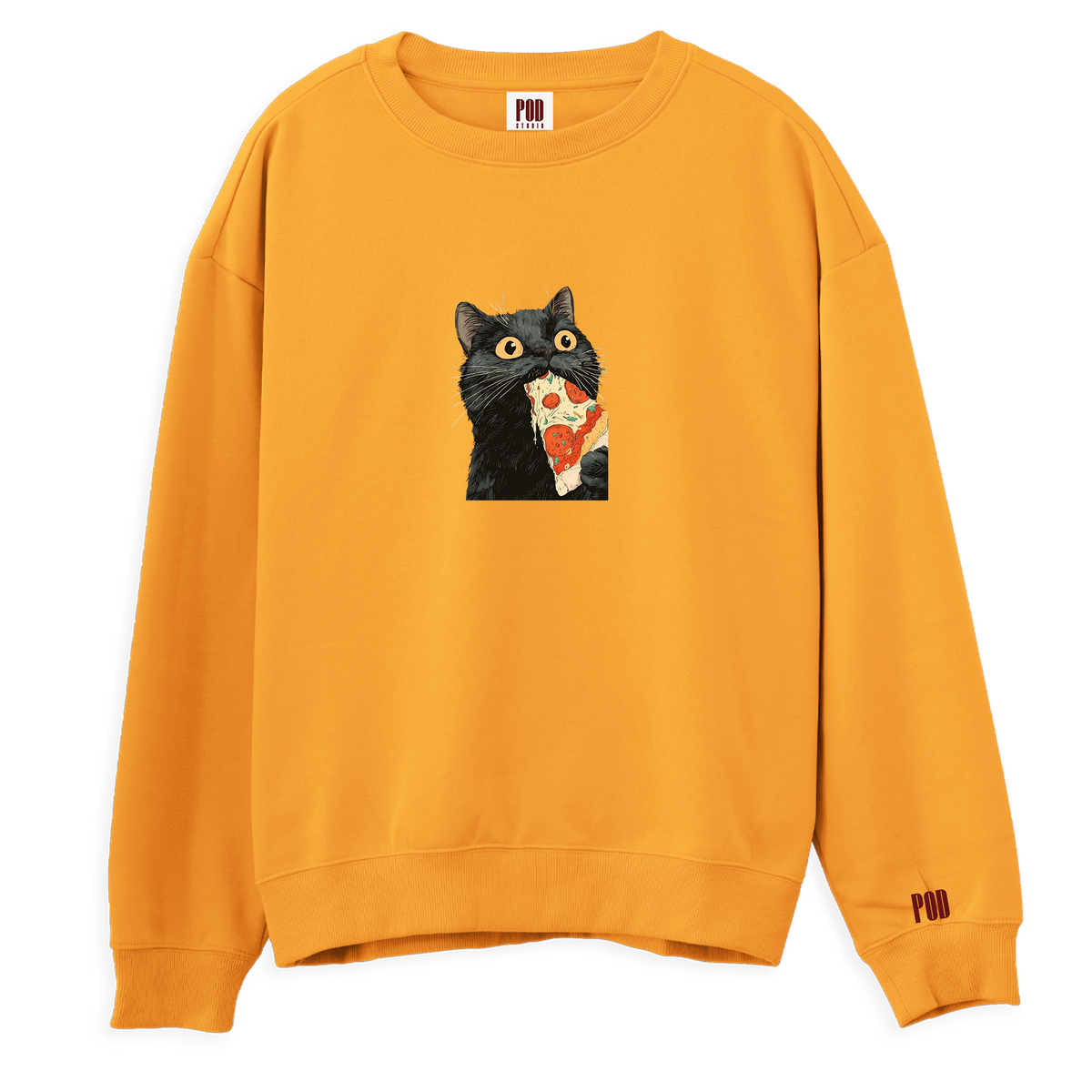 Regular Sweatshirt - Pizza