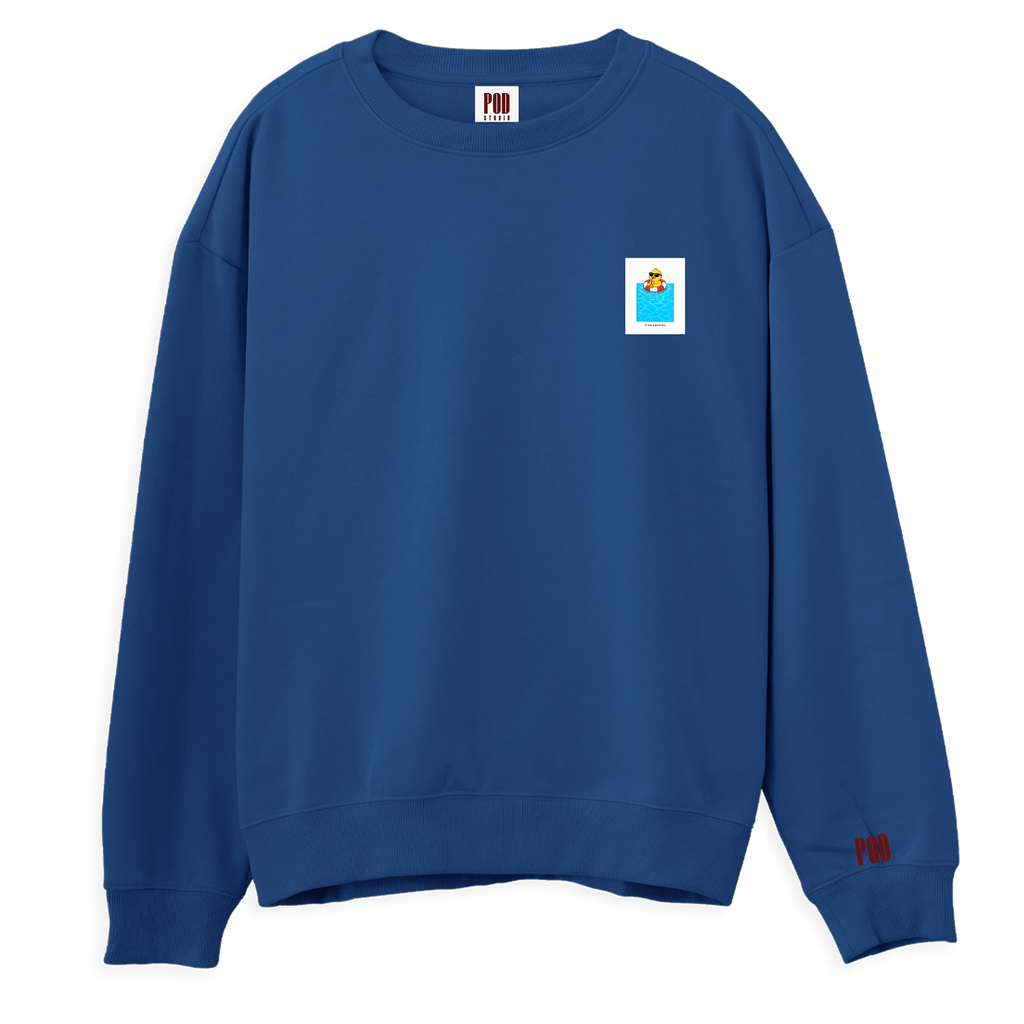 Regular Sweatshirt - Pool