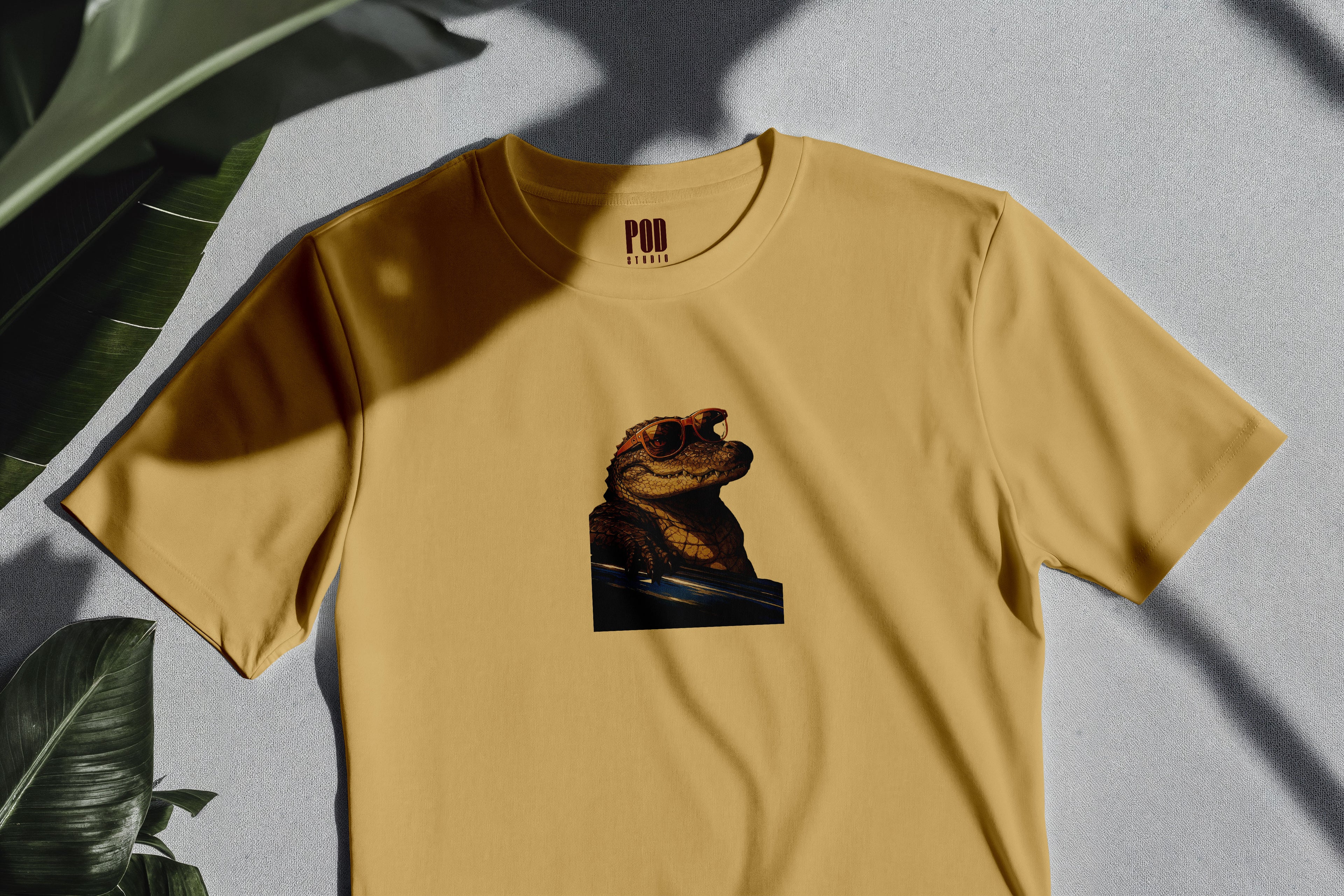 Oversize Kısa Kollu Tişört - Renek