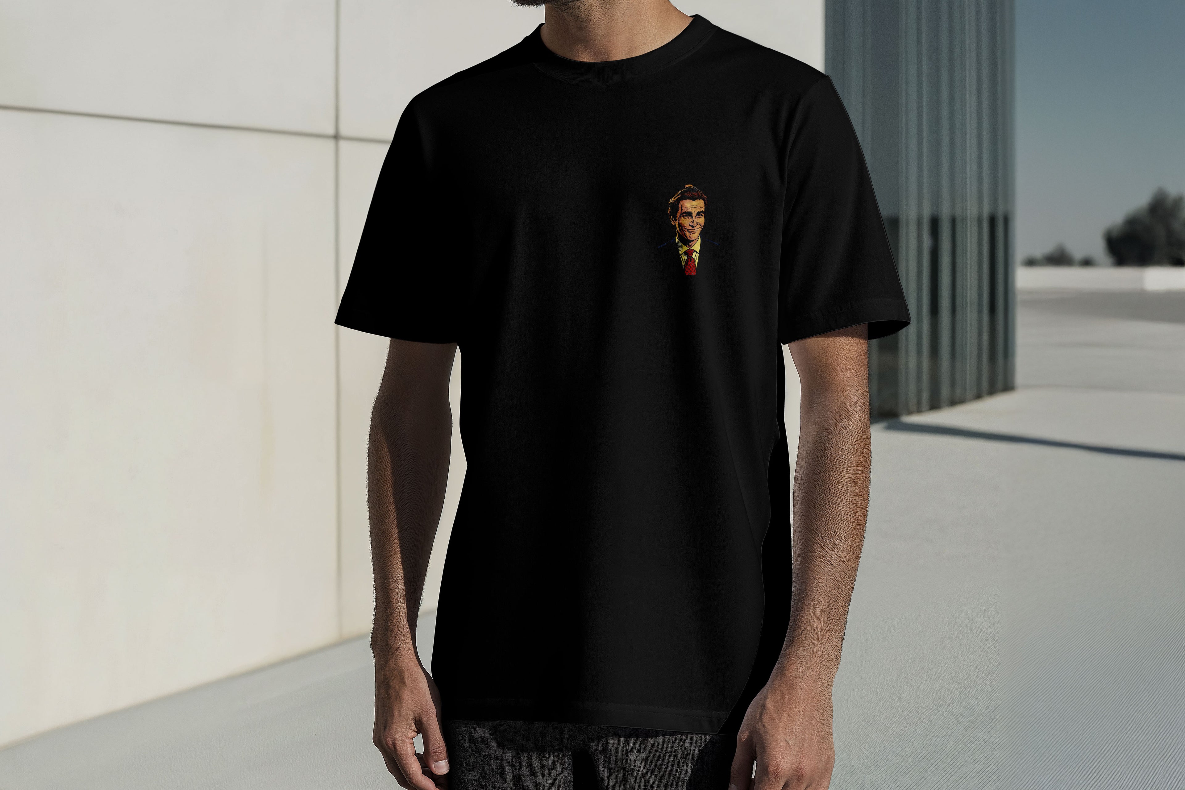 Regular Kısa Kollu Tişört - Bateman