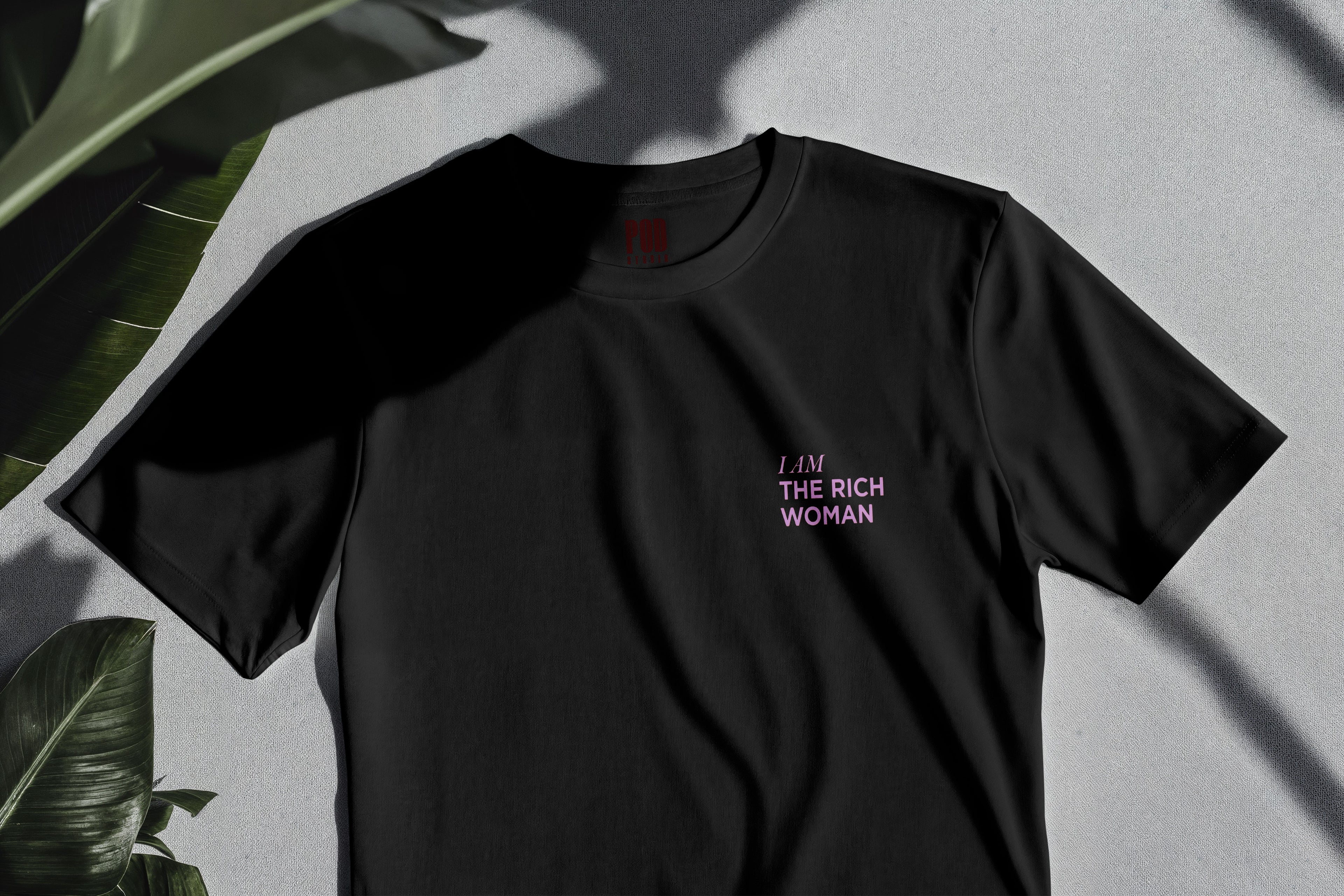 Oversize Kısa Kollu Tişört - Woman