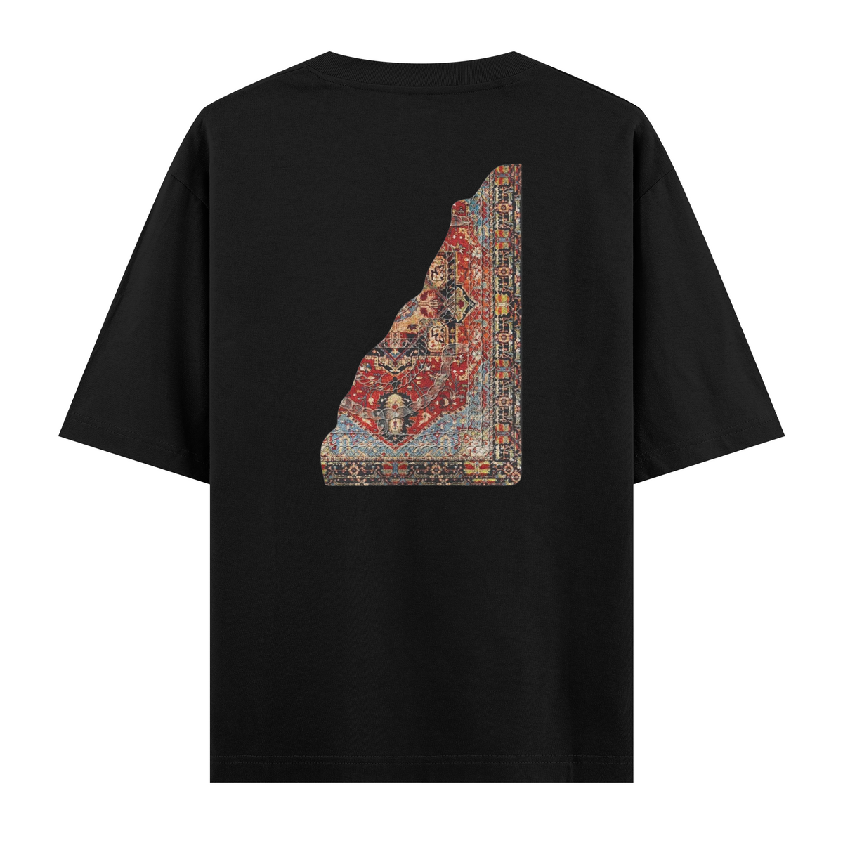 Oversize Kısa Kollu Tişört - Less
