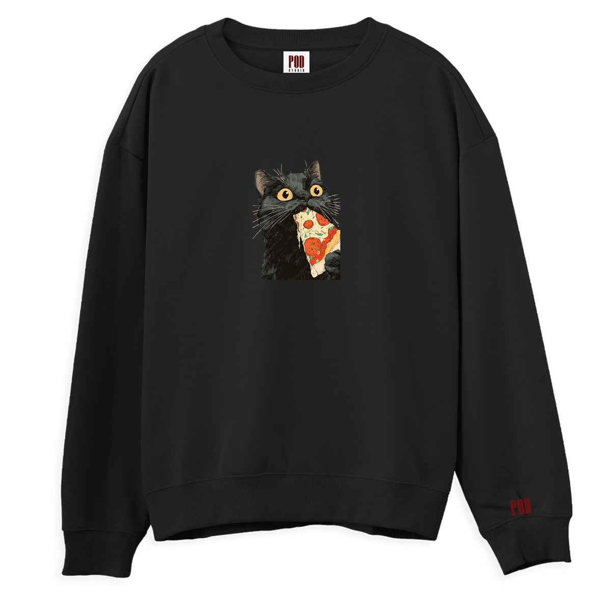 Regular Sweatshirt - Pizza