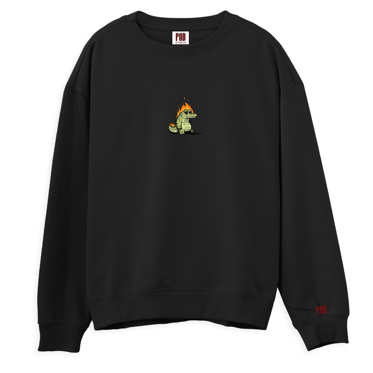 Regular Sweatshirt - Fire