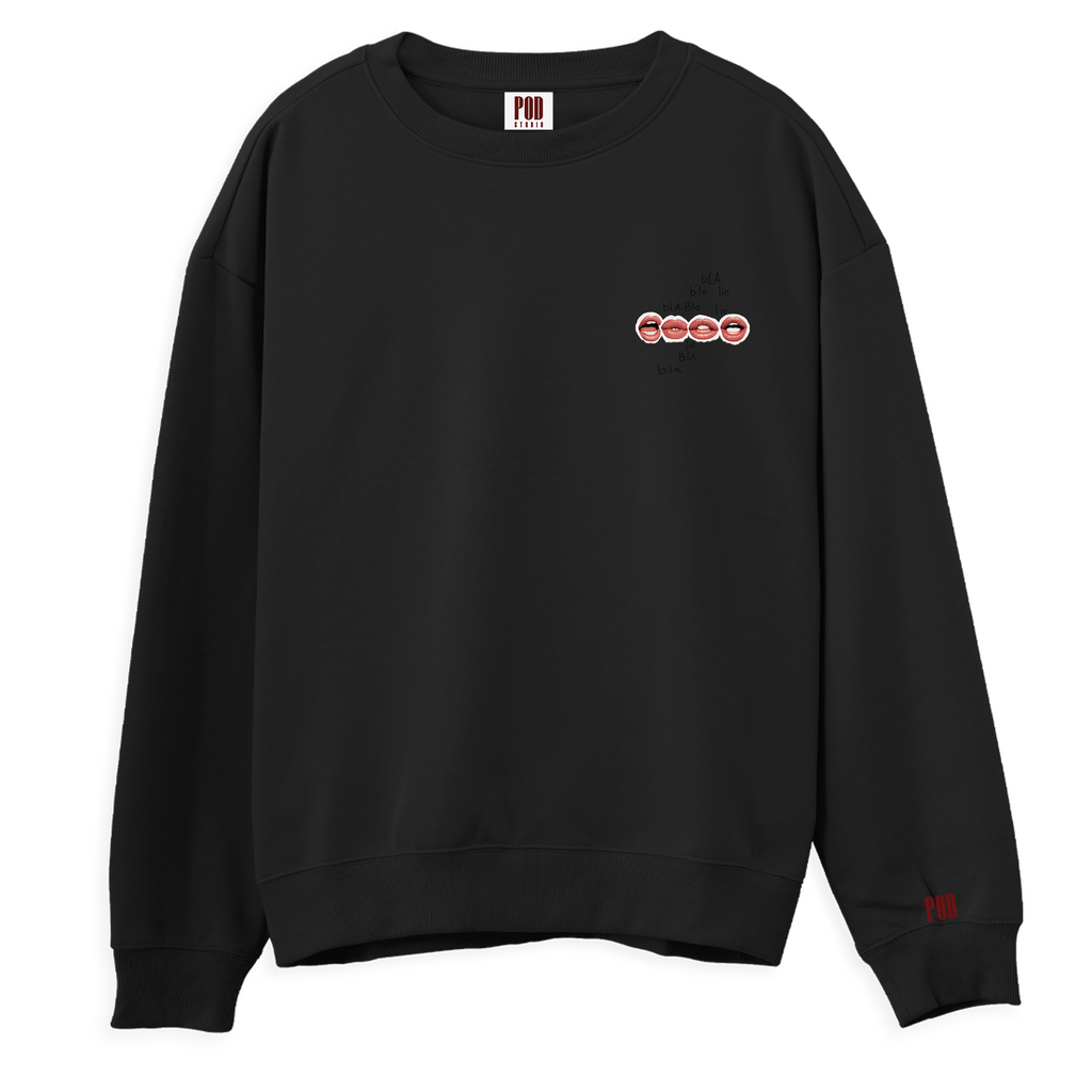 Regular Sweatshirt - Bla Bla Bla Bla