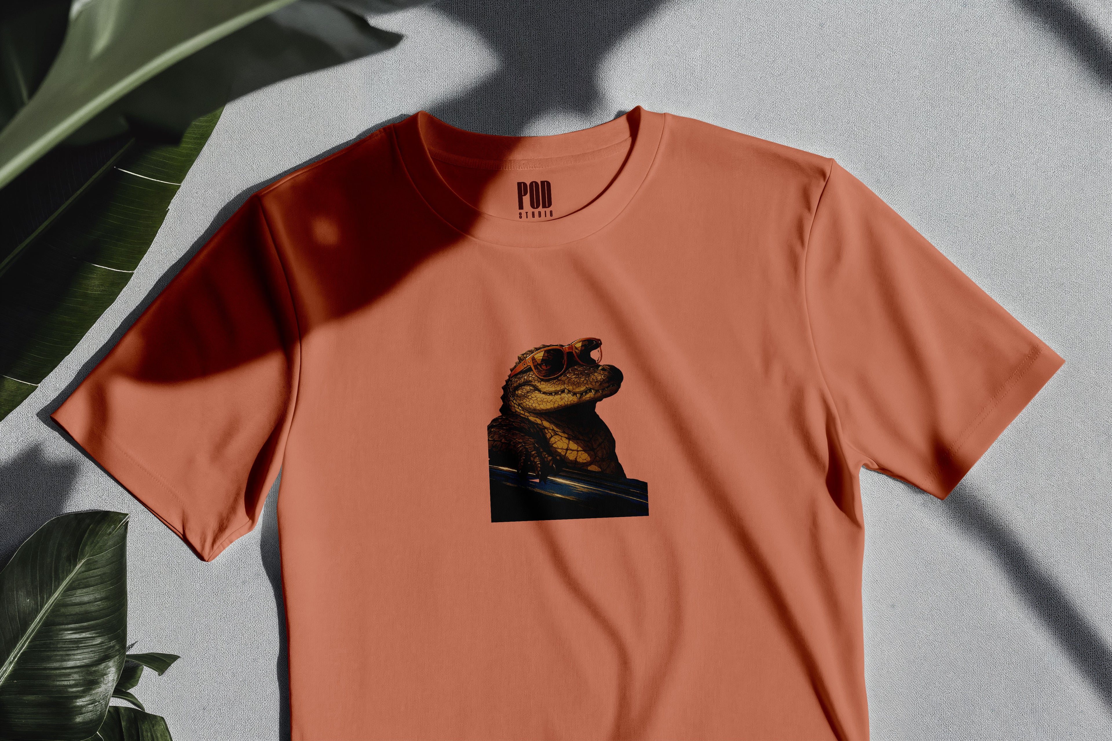 Oversize Kısa Kollu Tişört - Renek