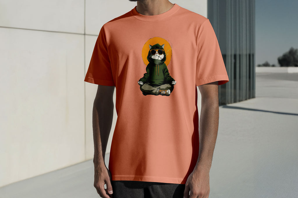 Regular Kısa Kollu Tişört - Yoga