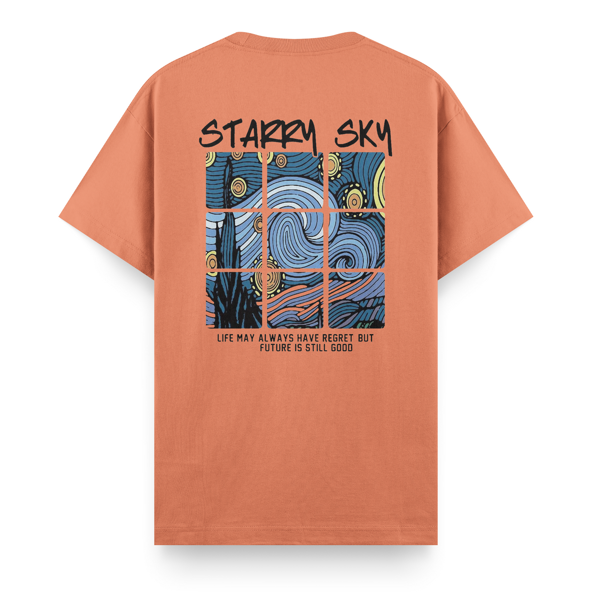 Regular Kısa Kollu Tişört - Starry Sky