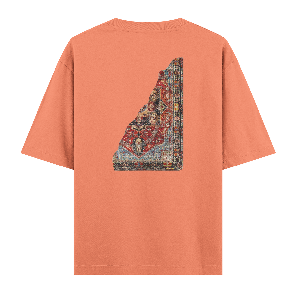 Oversize Kısa Kollu Tişört - Less