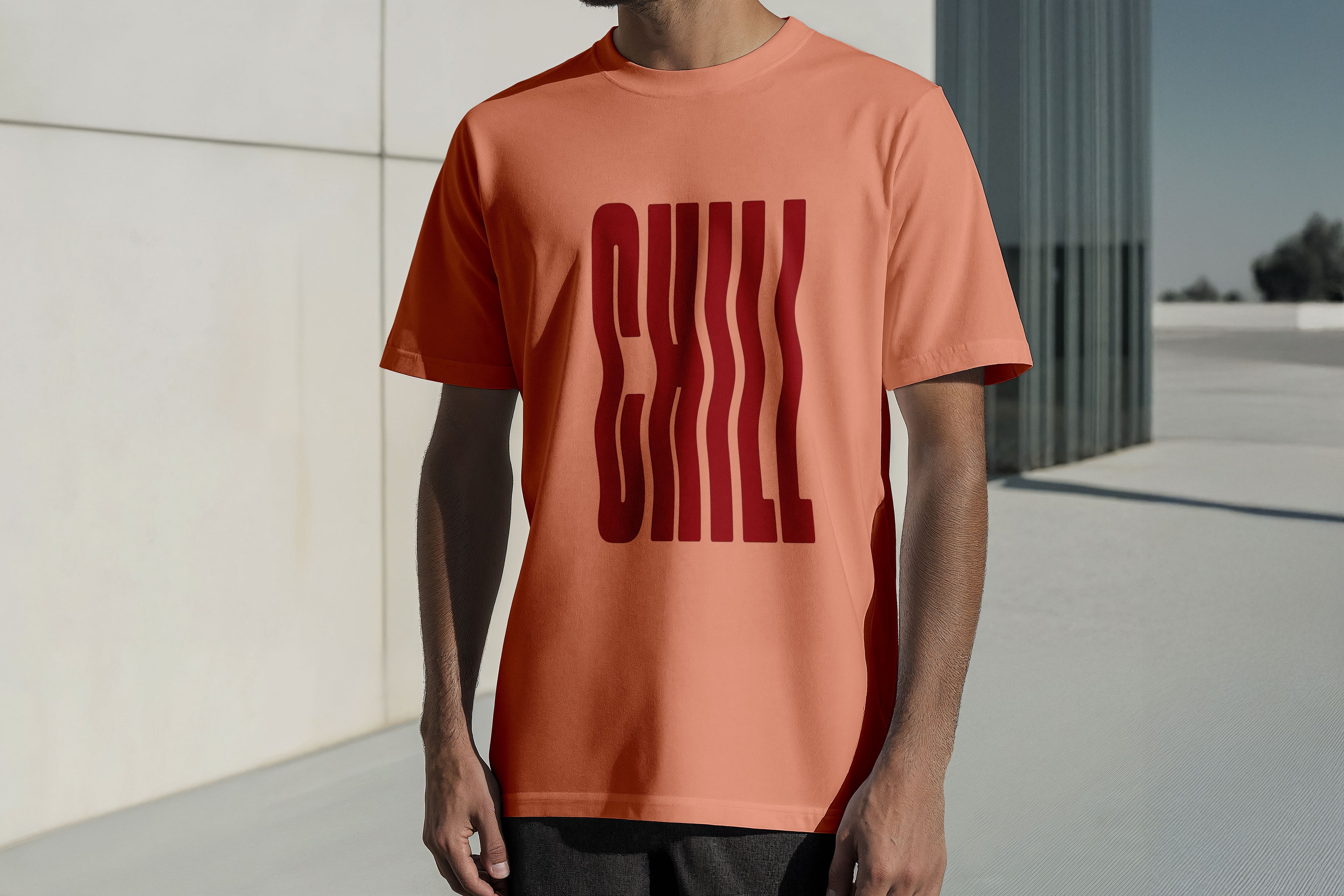 Regular Kısa Kollu Tişört - Chill