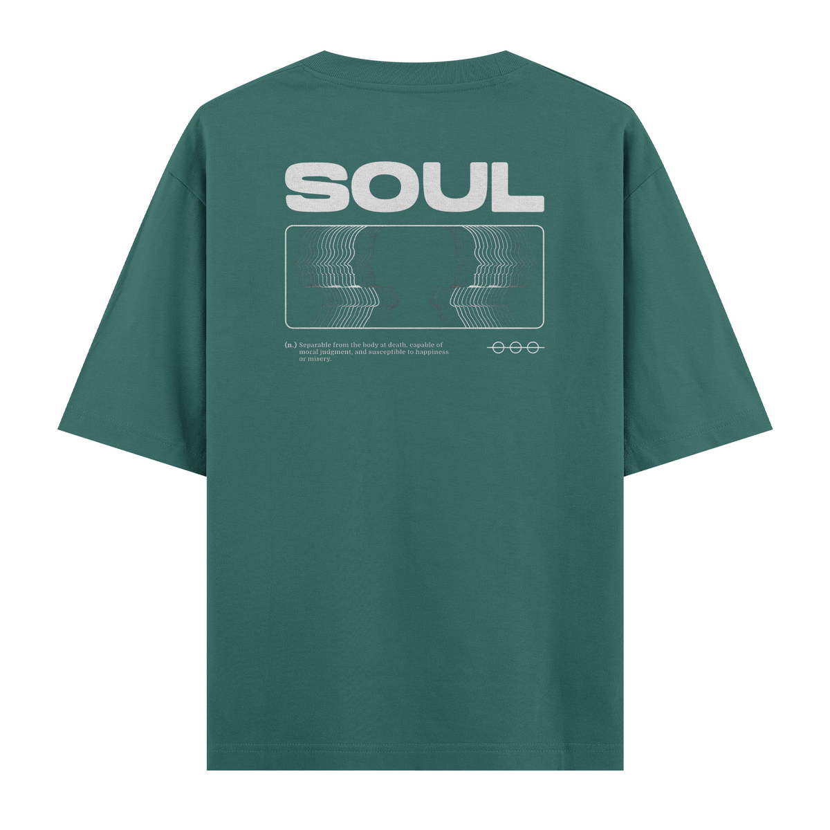 Oversize Kısa Kollu Tişört - Soul