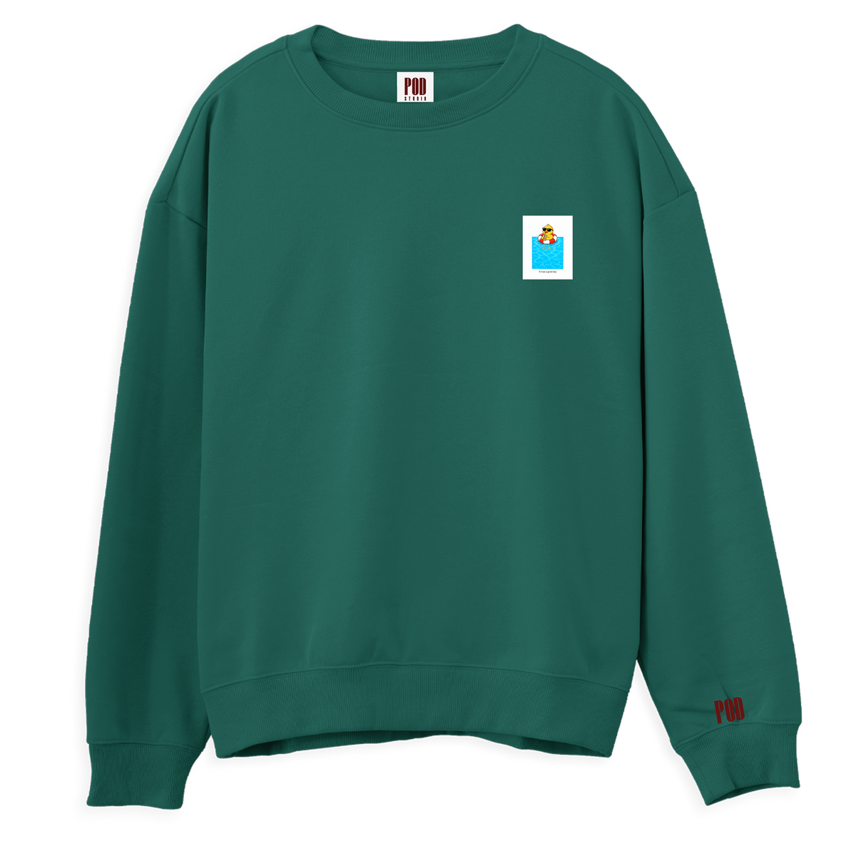 Regular Sweatshirt - Pool