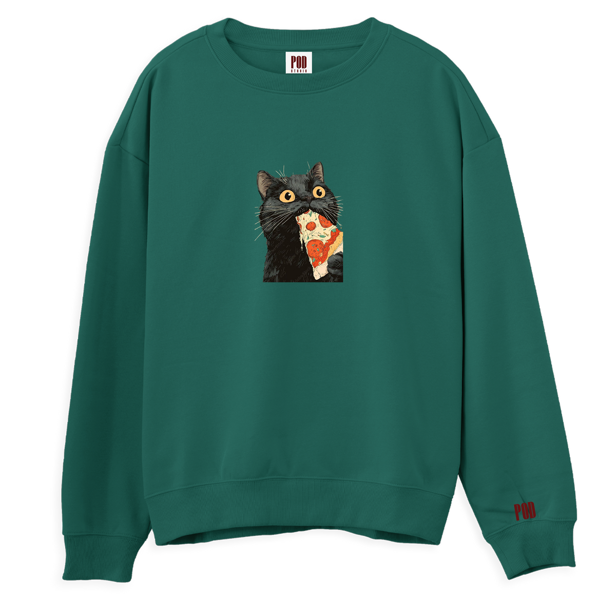 Regular Sweatshirt - Pizza