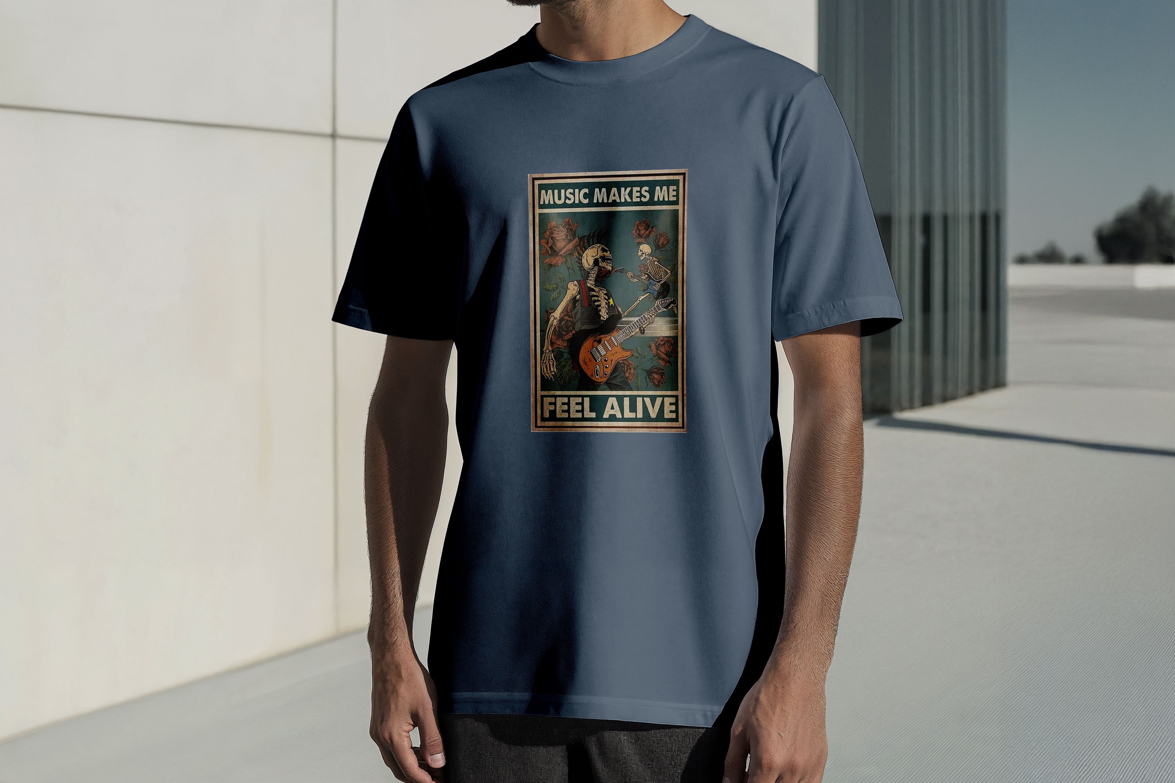 Regular Kısa Kollu Tişört - Alive