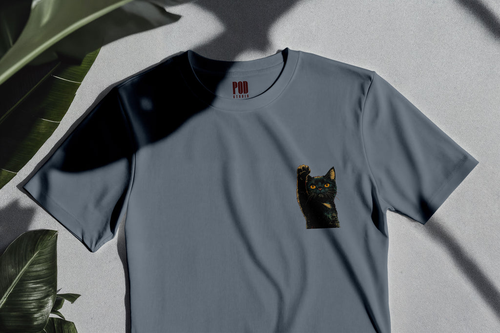 Oversize Kısa Kollu Tişört - Chet