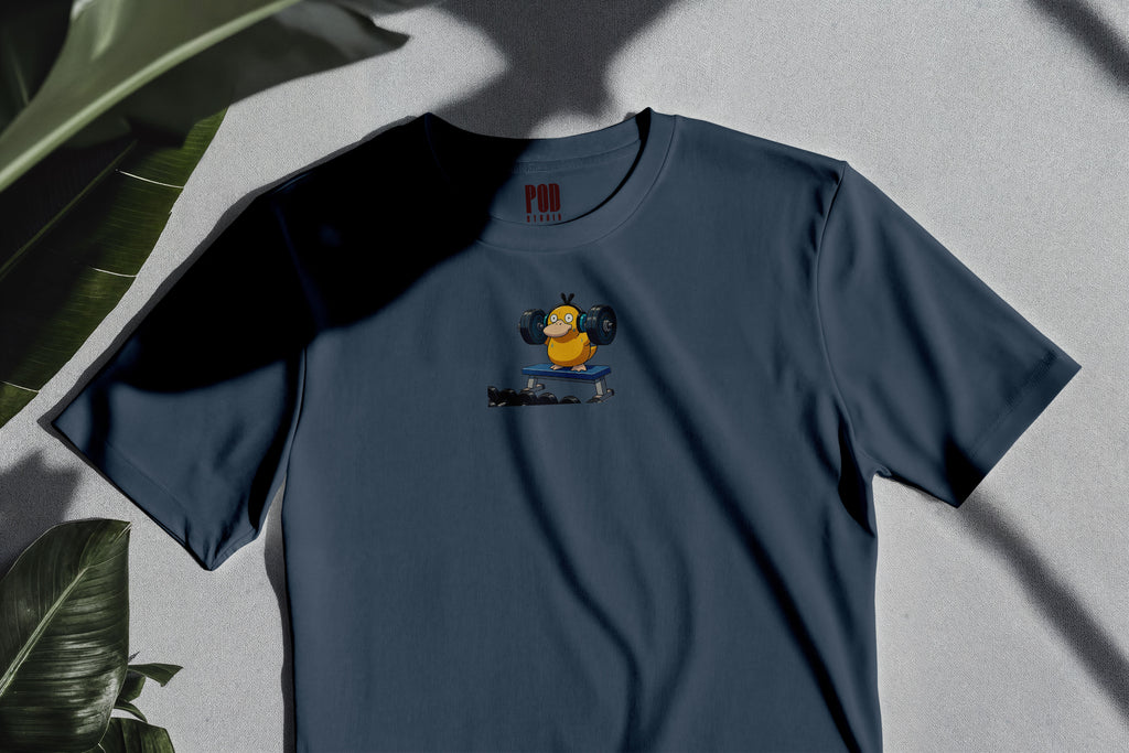 Oversize Kısa Kollu Tişört - Duck