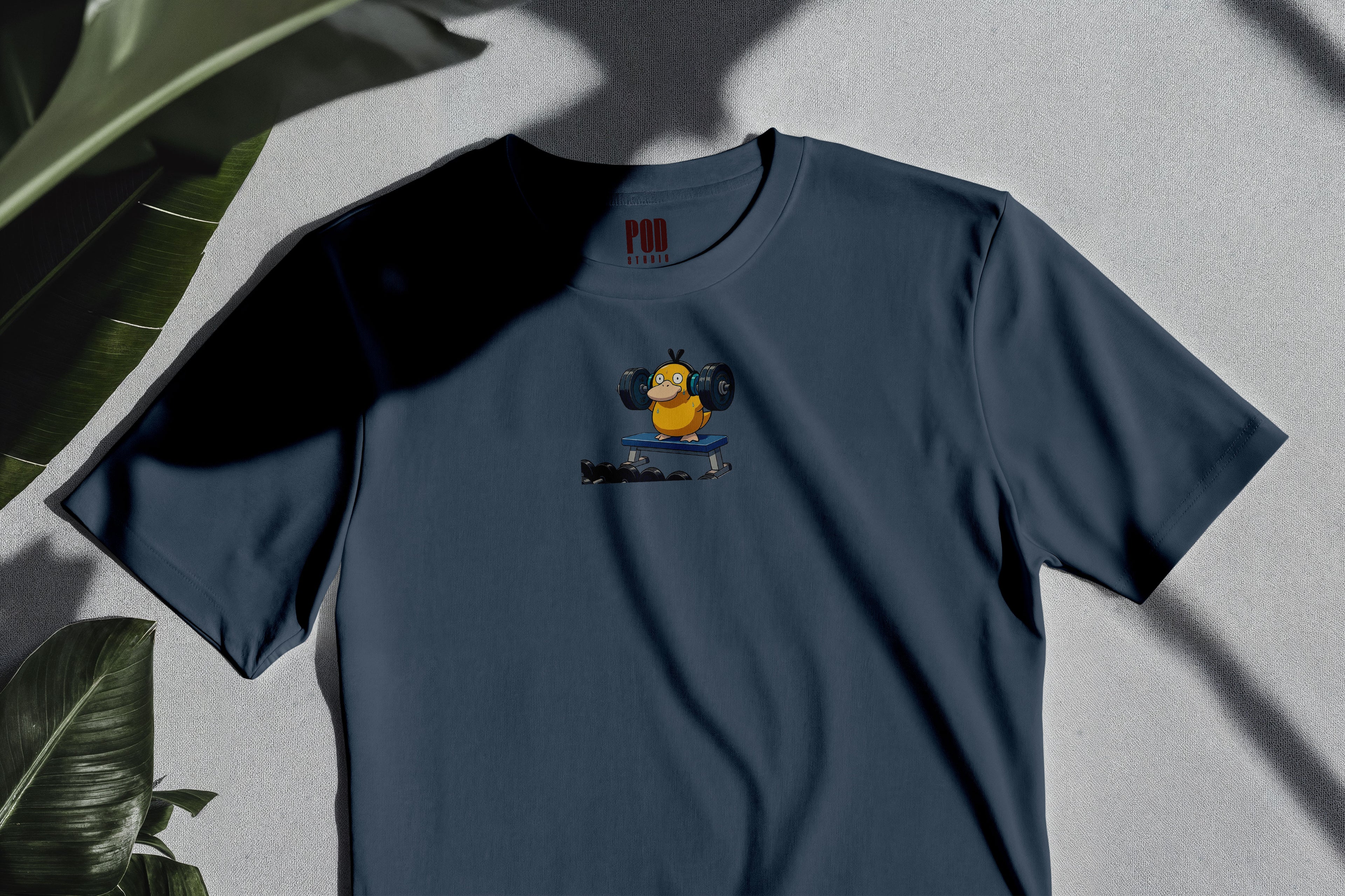 Oversize Kısa Kollu Tişört - Duck