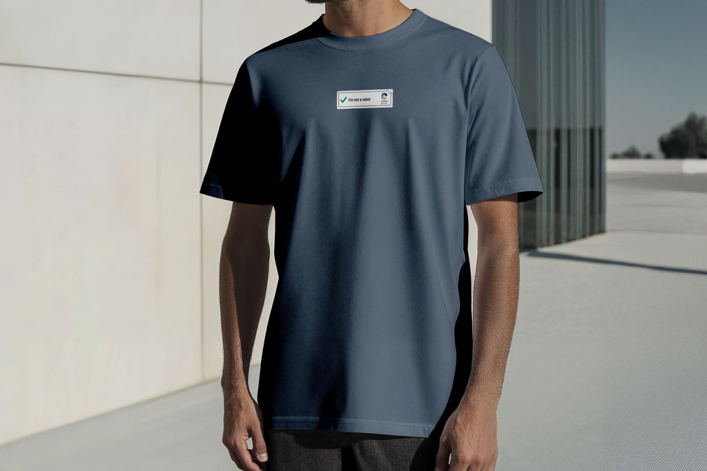 Regular Kısa Kollu Tişört - Robot