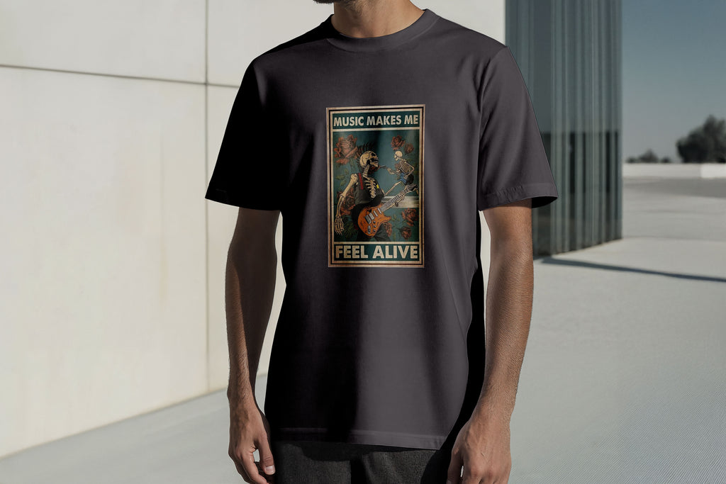 Regular Kısa Kollu Tişört - Alive