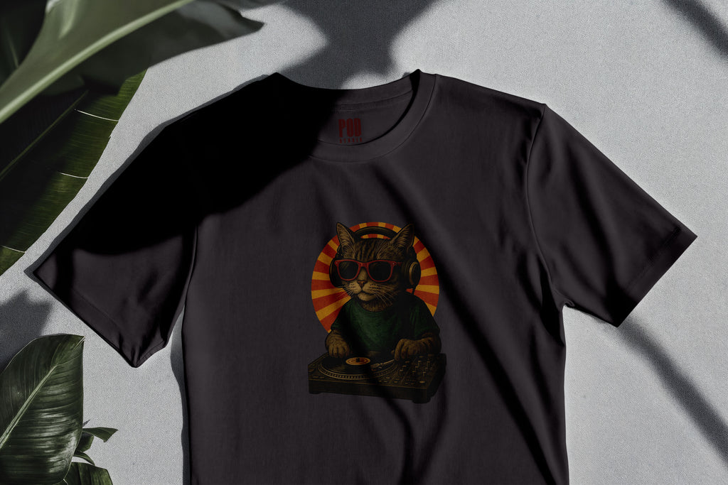 Oversize Kısa Kollu Tişört - Disk