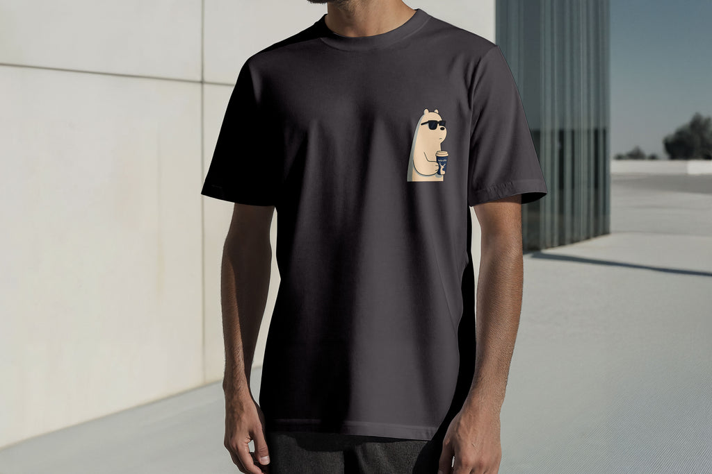 Regular Kısa Kollu Tişört - Glasses