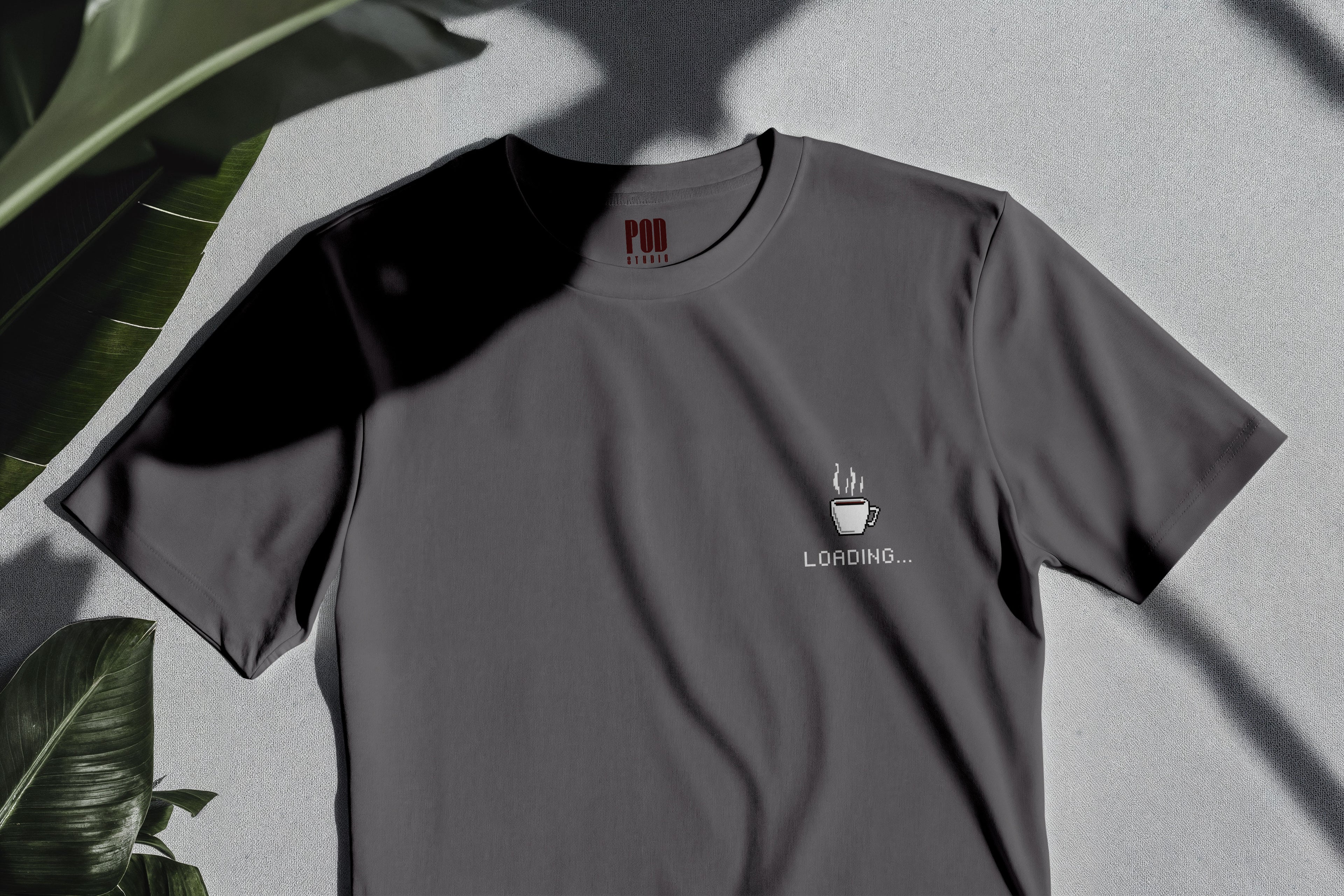 Oversize Kısa Kollu Tişört - Loading