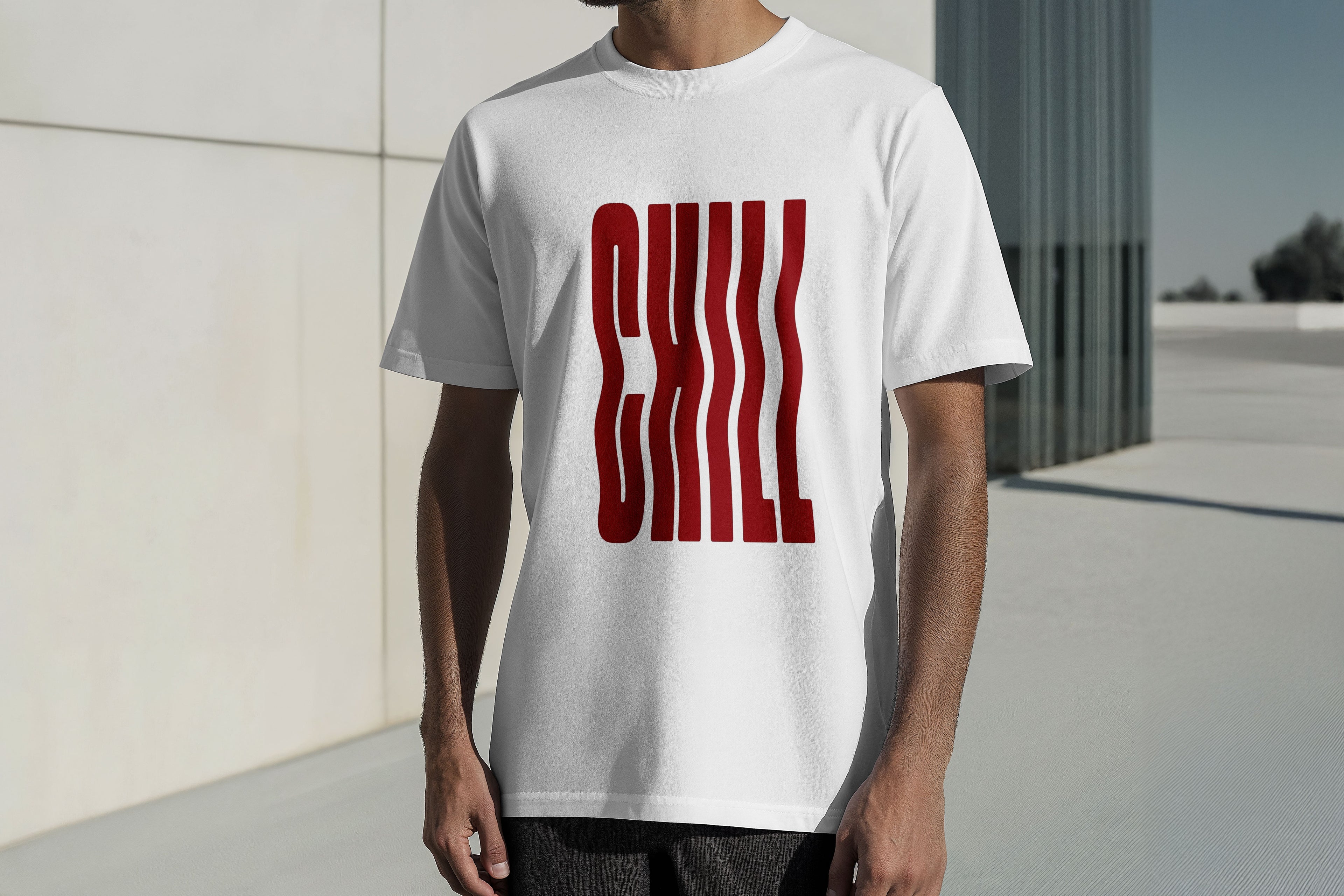 Regular Kısa Kollu Tişört - Chill