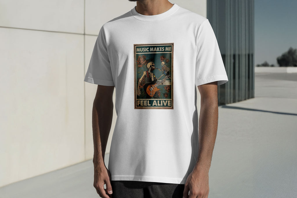 Regular Kısa Kollu Tişört - Alive