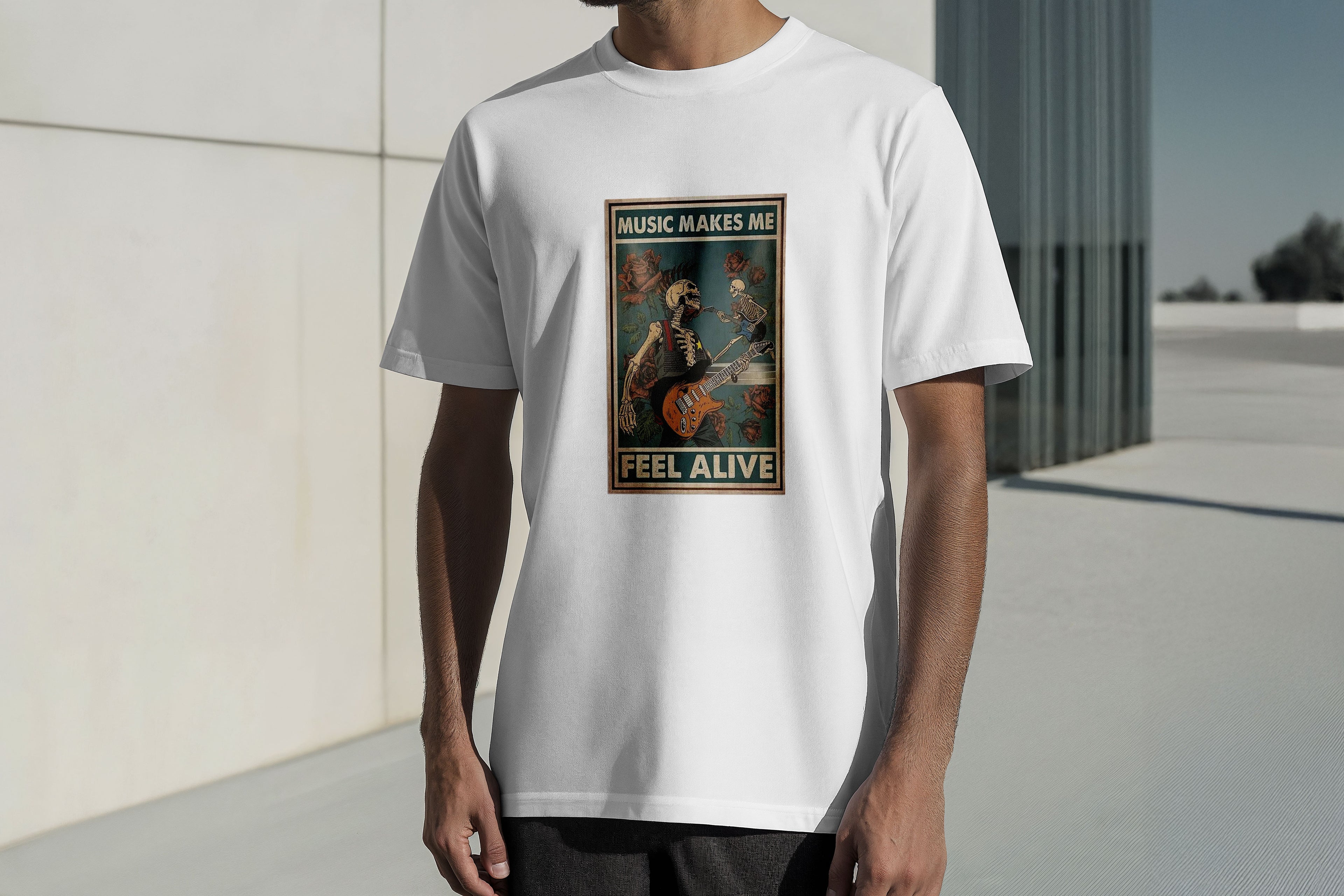 Regular Kısa Kollu Tişört - Alive