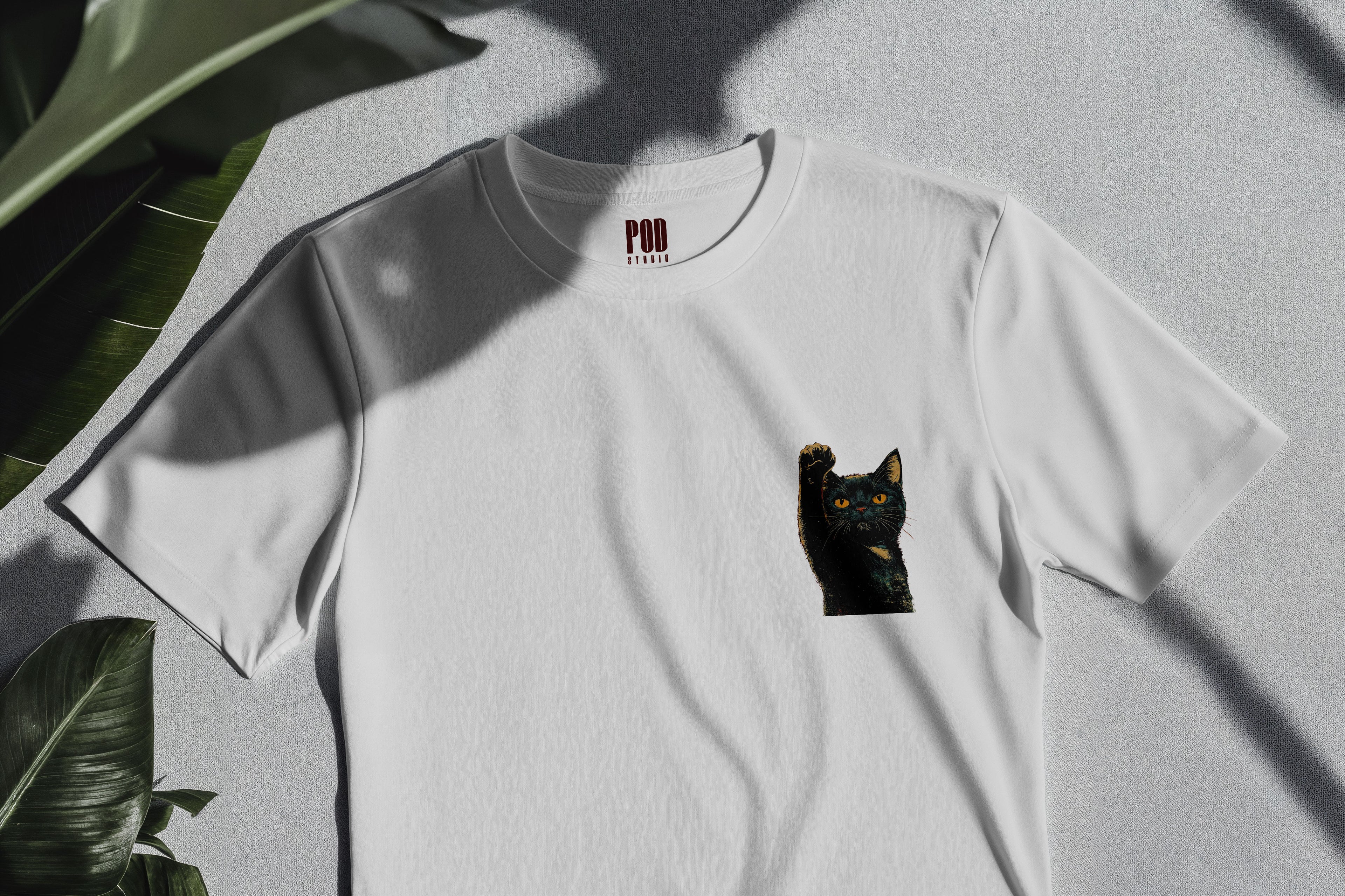 Oversize Kısa Kollu Tişört - Chet