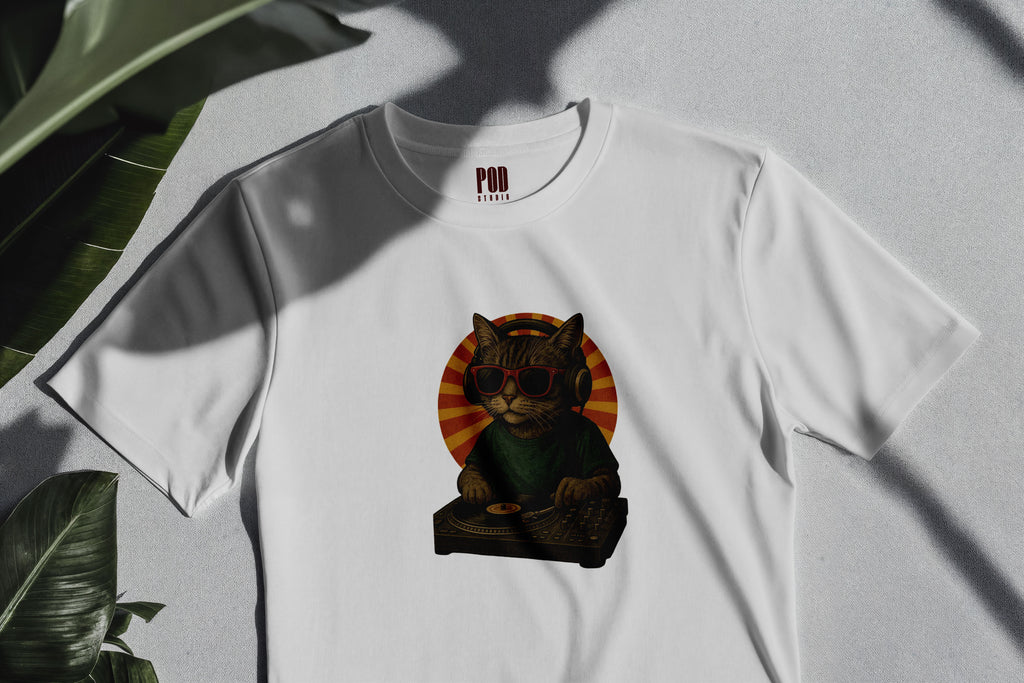 Oversize Kısa Kollu Tişört - Disk