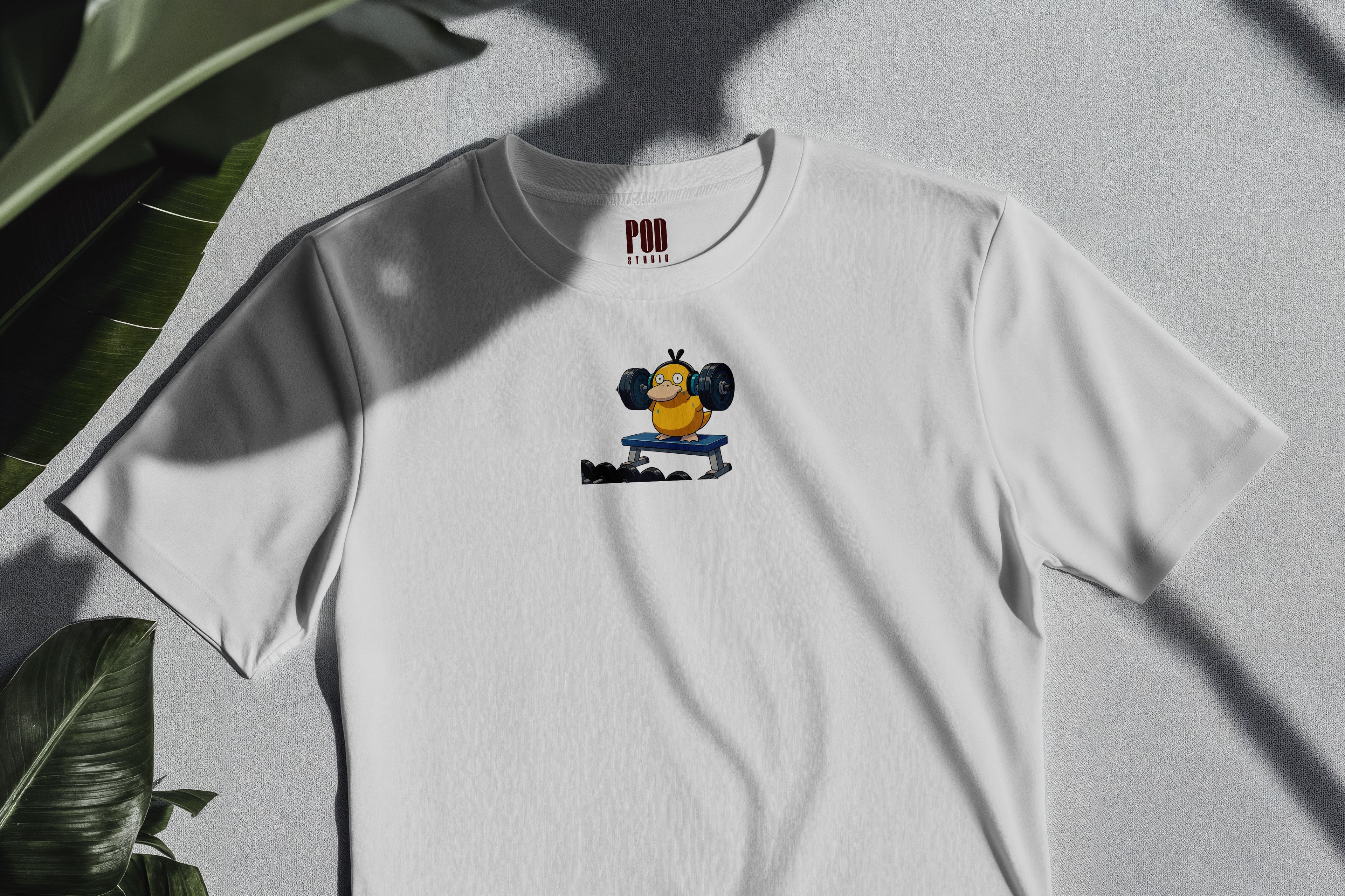 Oversize Kısa Kollu Tişört - Duck